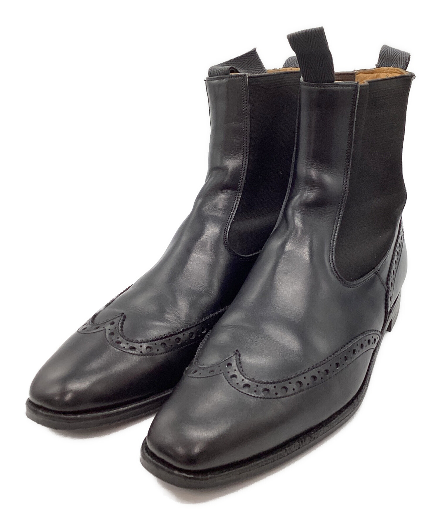 美品　英国製 Tricker's サイドゴアブーツ　M7327 茶 7 1/2 中古・古着通販】Tricker's (トリッカーズ) サイドゴアブーツ
