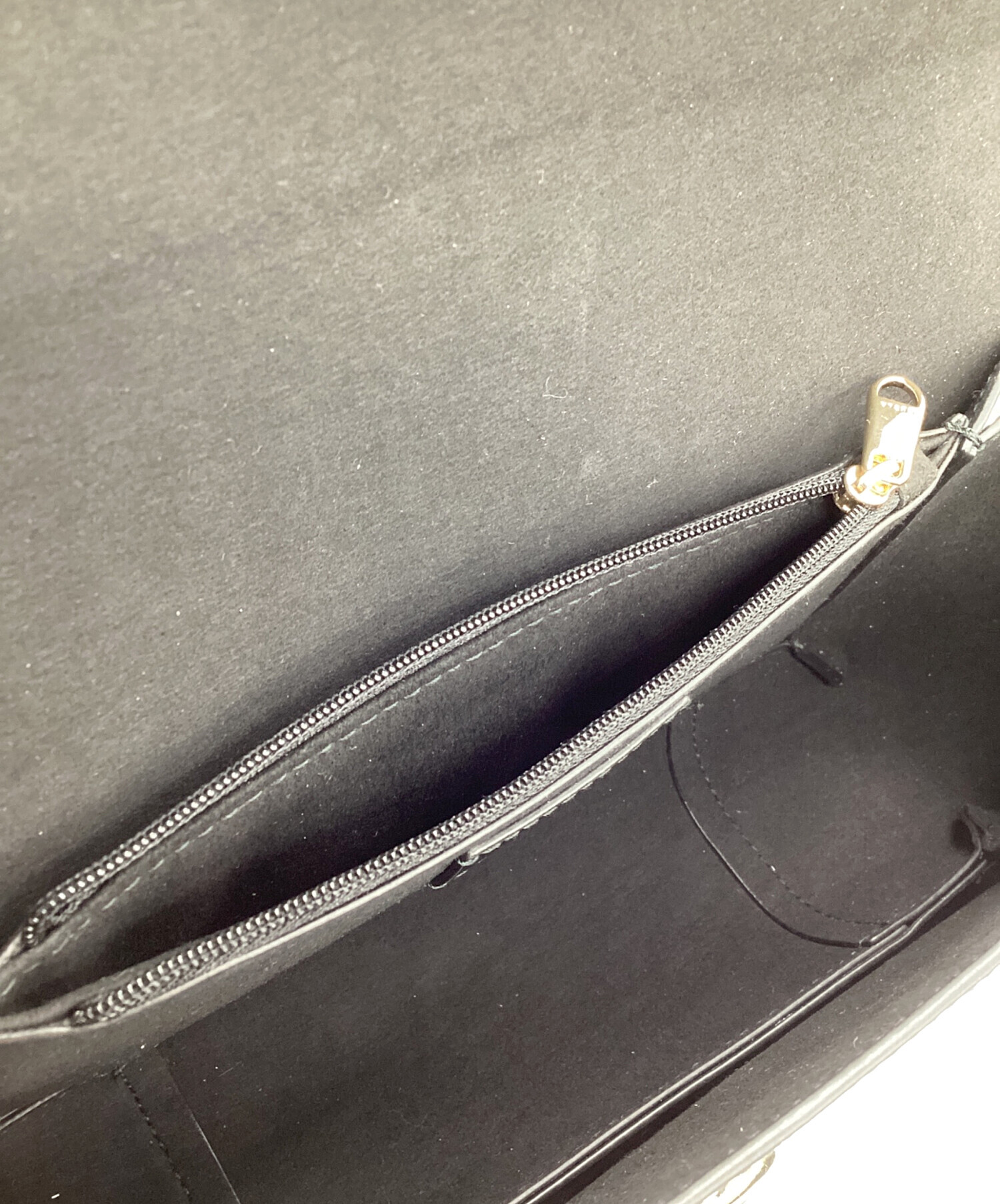 中古・古着通販】FURLA (フルラ) フラップショルダーバッグ ブラック 