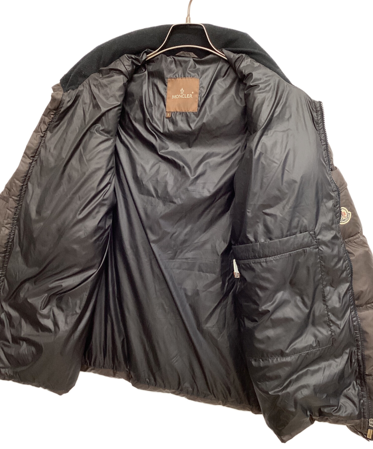 中古・古着通販】MONCLER (モンクレール) ダウンジャケット ブラウン