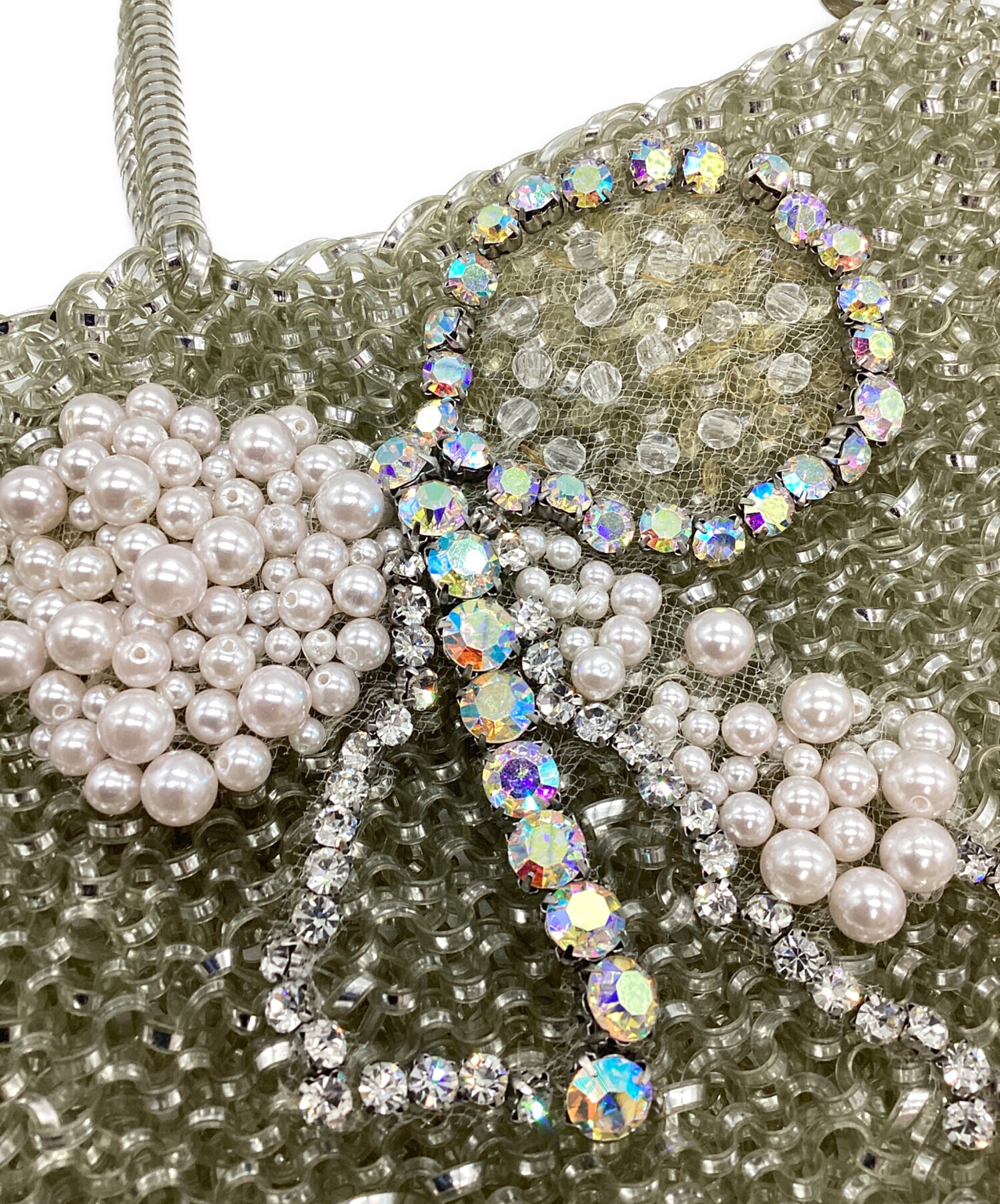 中古・古着通販】ANTEPRIMA (アンテプリマ) ワイヤーバッグ シルバー