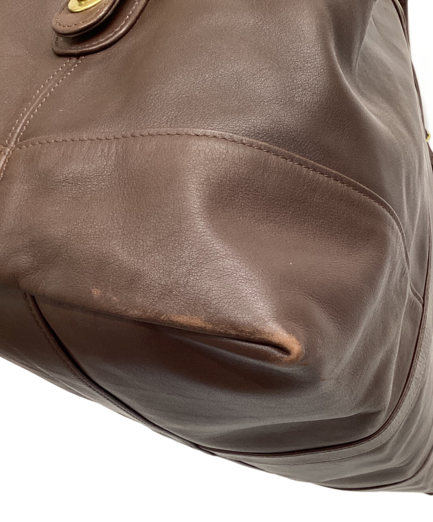 中古・古着通販】COACH (コーチ) ボストンバッグ ブラウン