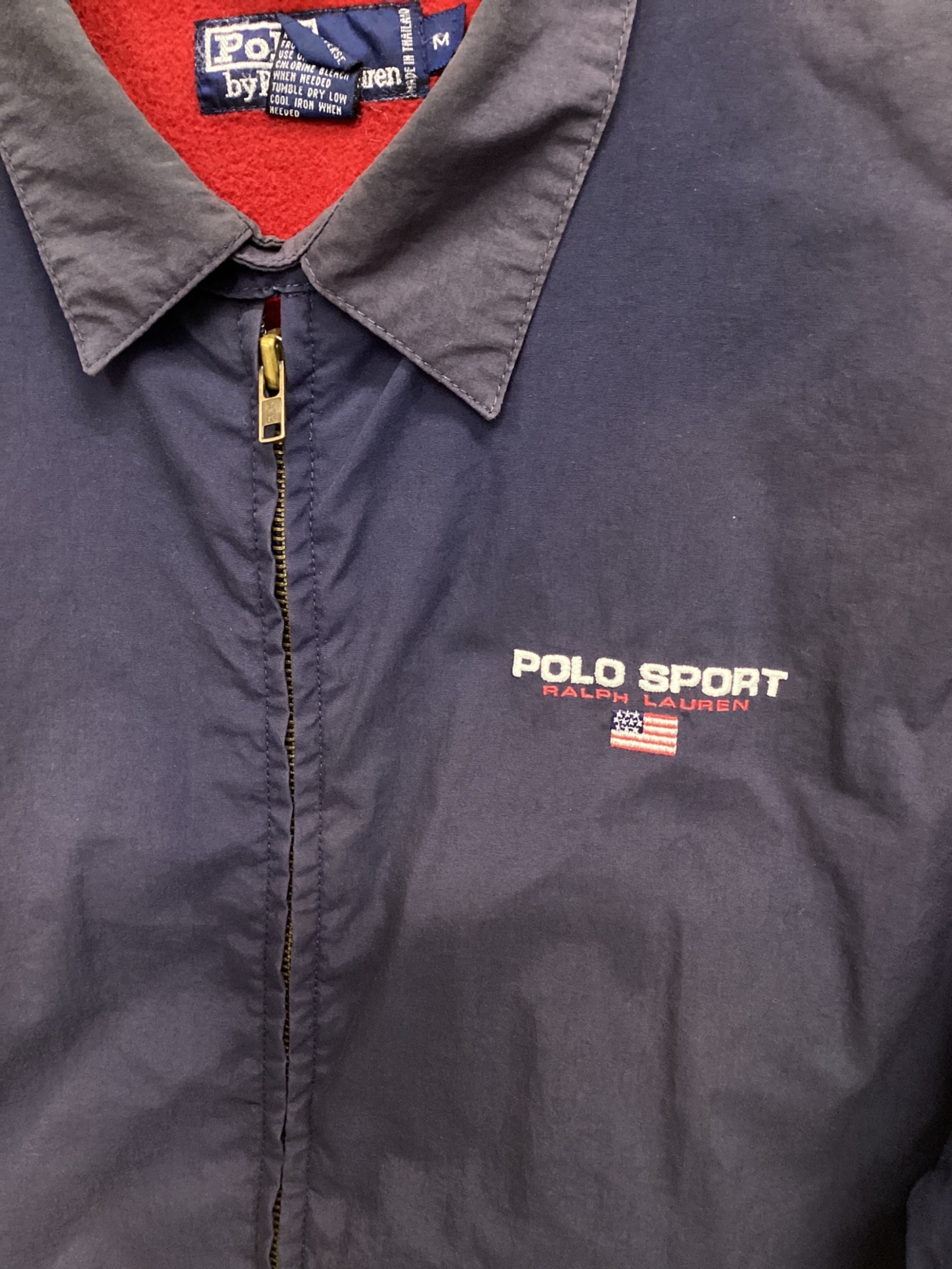 POLO SPORTS ポロスポーツ ナイロン セットアップ S M ネイビー 中古・古着通販】POLO SPORT (ポロスポーツ) ナイロンジャケット