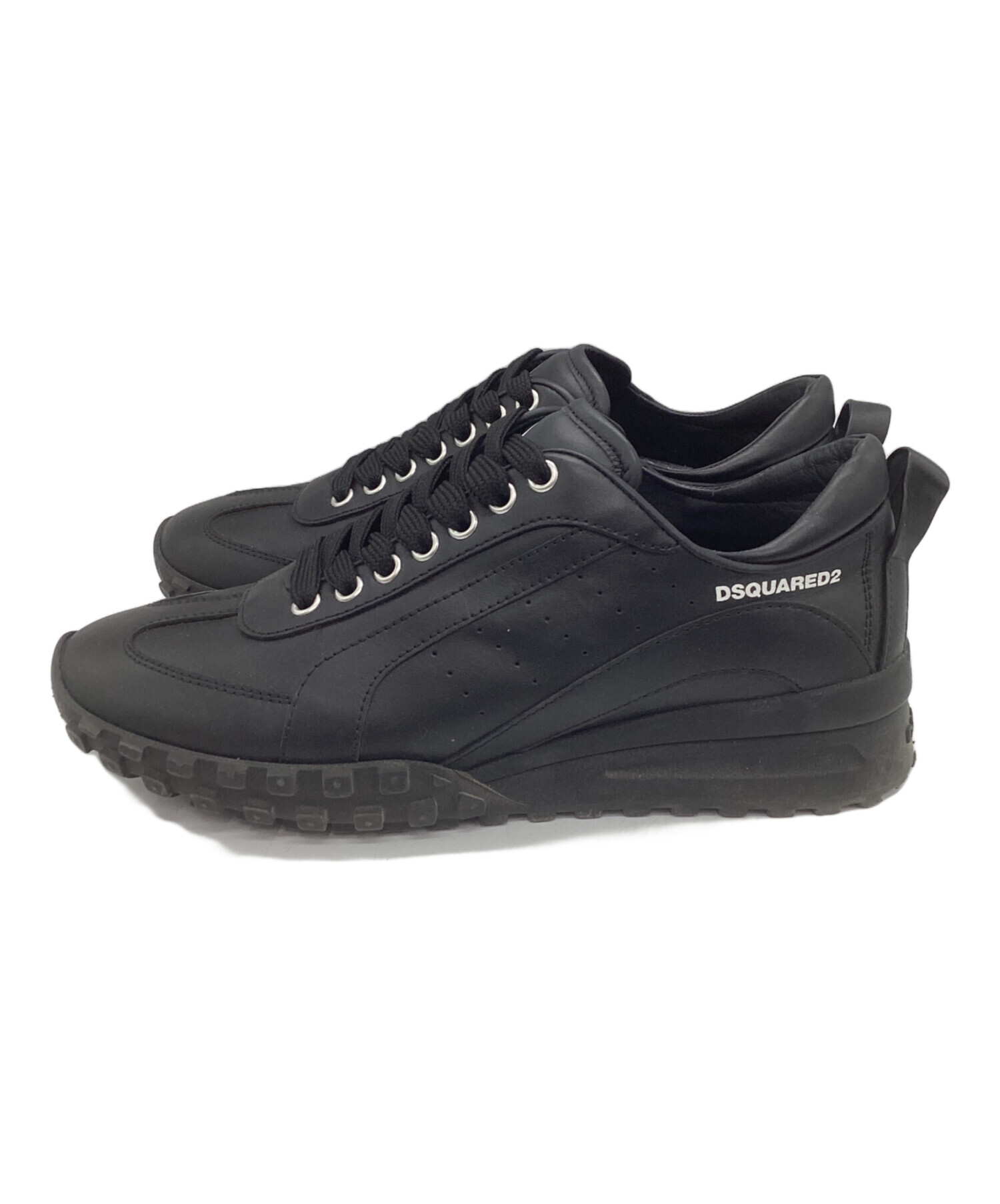 中古・古着通販】DSQUARED2 (ディースクエアード) スニーカー ブラック 