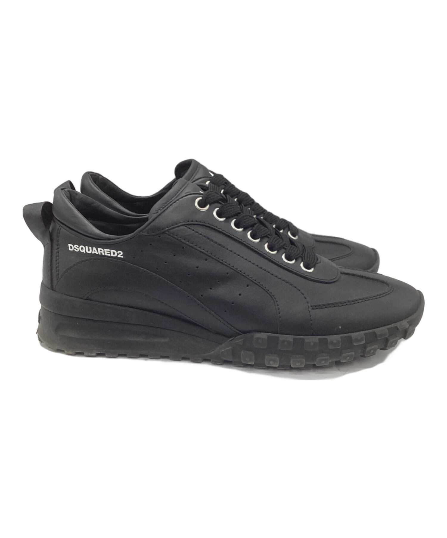 中古・古着通販】DSQUARED2 (ディースクエアード) スニーカー ブラック 