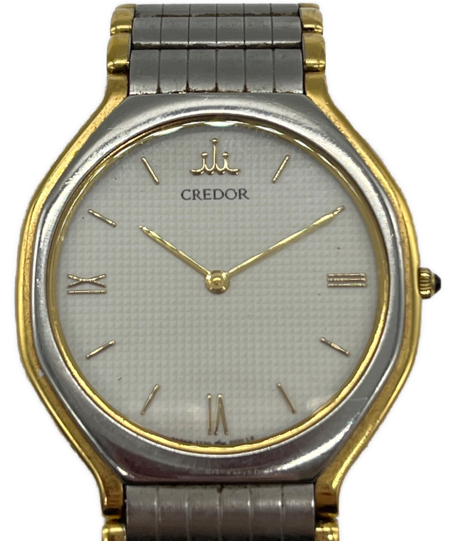 中古・古着通販】SEIKO (セイコー) 腕時計 CREDOR ホワイト｜ブランド