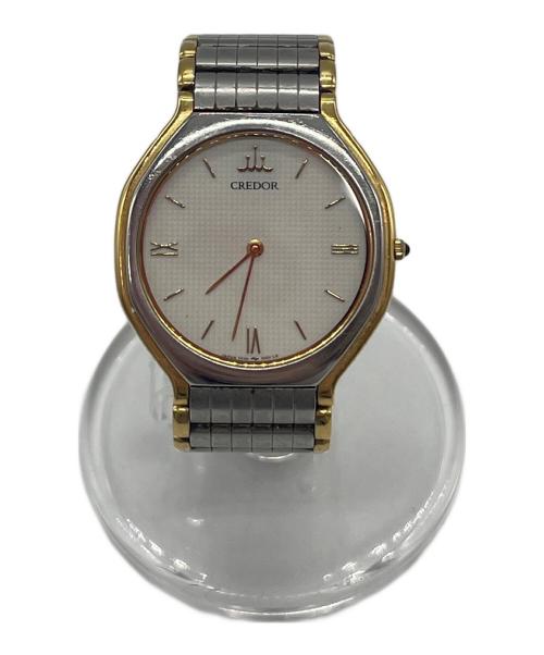 CREDOR 活動の確認は確認されていません 中古・古着通販】SEIKO (セイコー) 腕時計 CREDOR ホワイト｜ブランド
