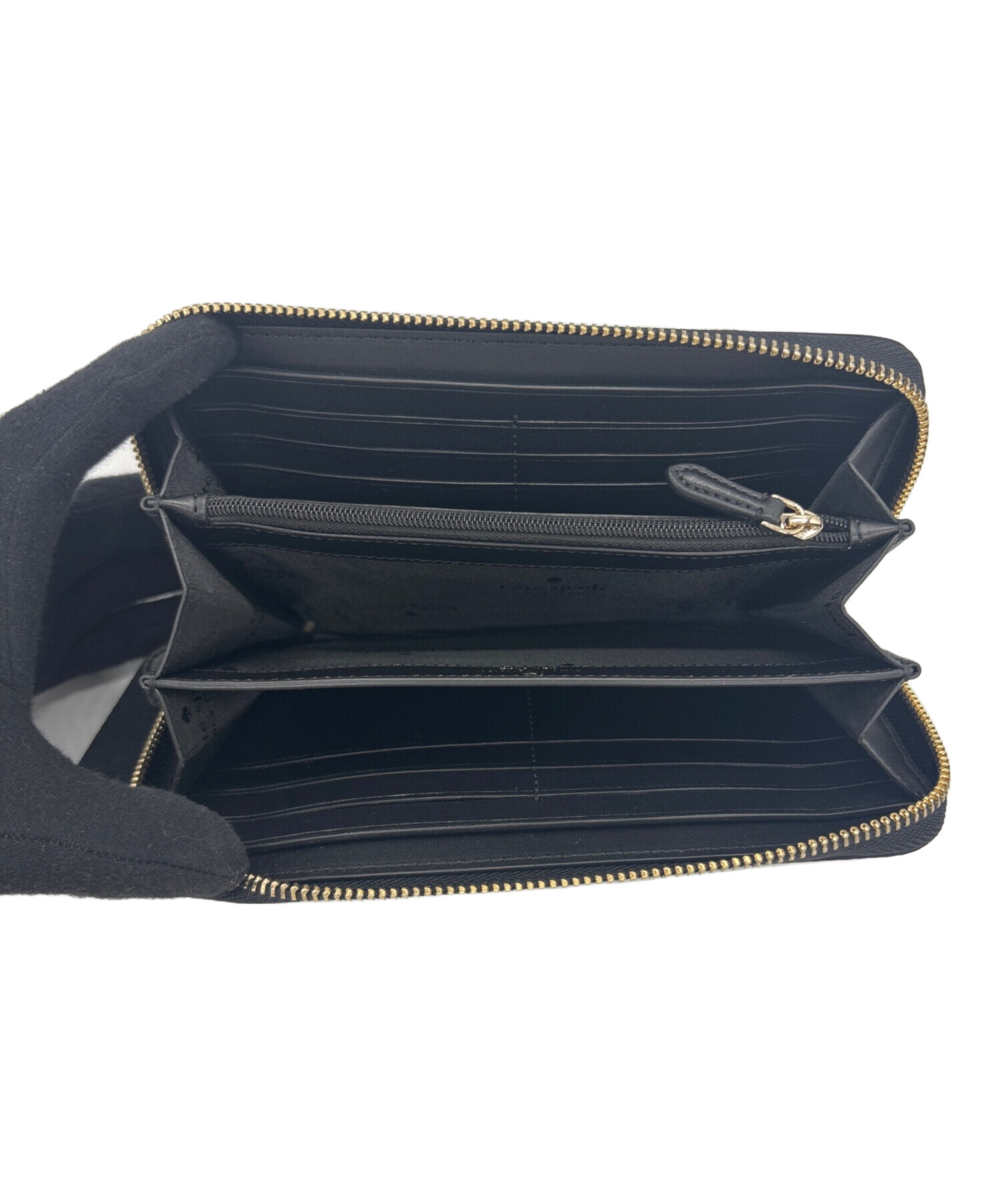 中古・古着通販】Kate Spade (ケイトスペード) 長財布 ブラック 