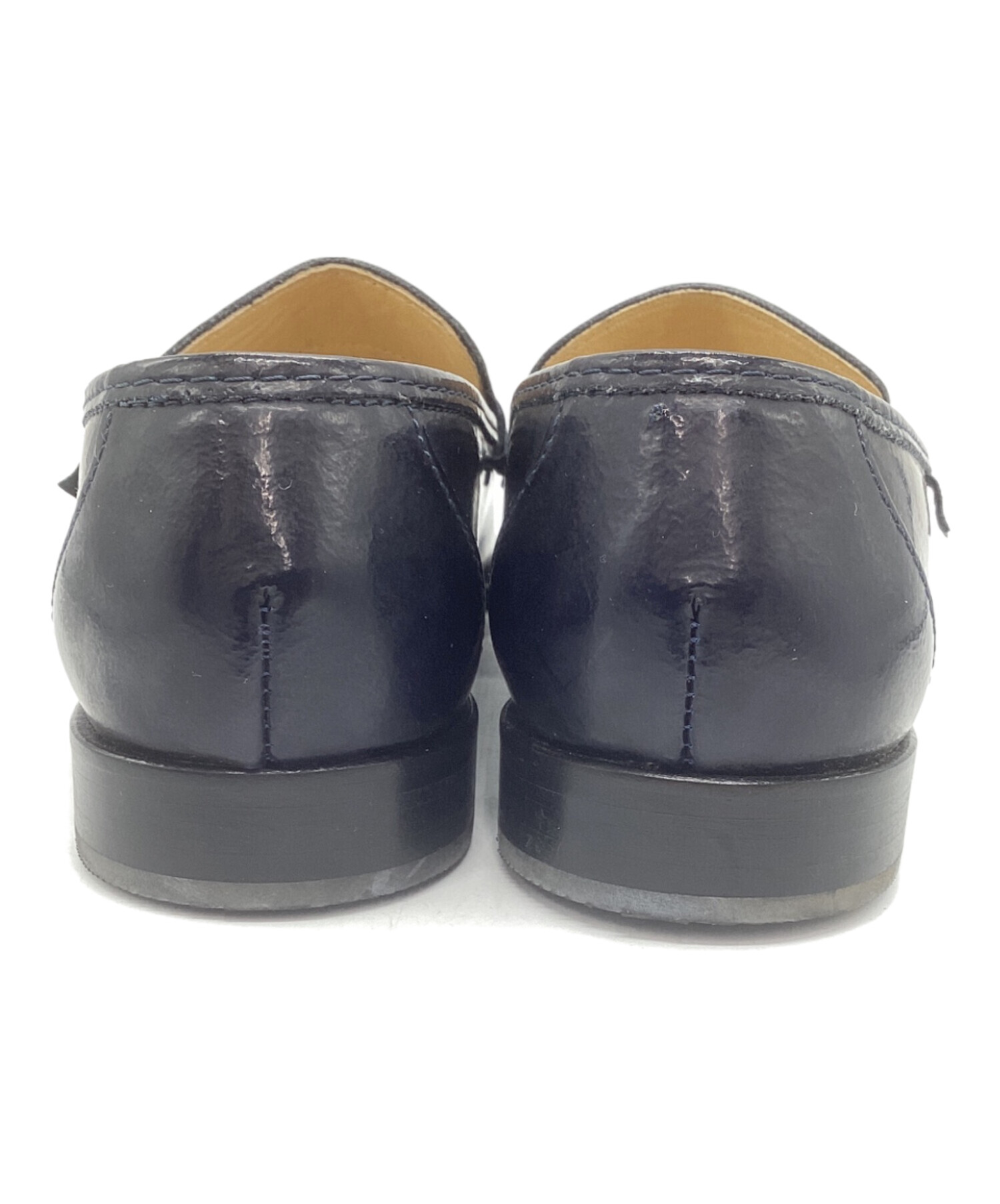 中古・古着通販】PARABOOT (パラブーツ) コインローファー ネイビー  