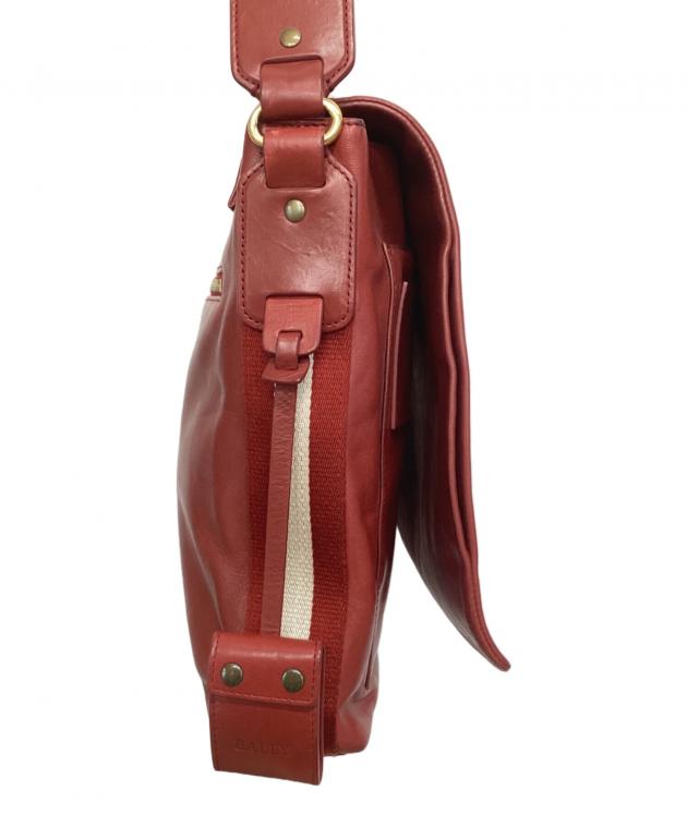 中古・古着通販】BALLY (バリー) ショルダーバッグ レッド｜ブランド