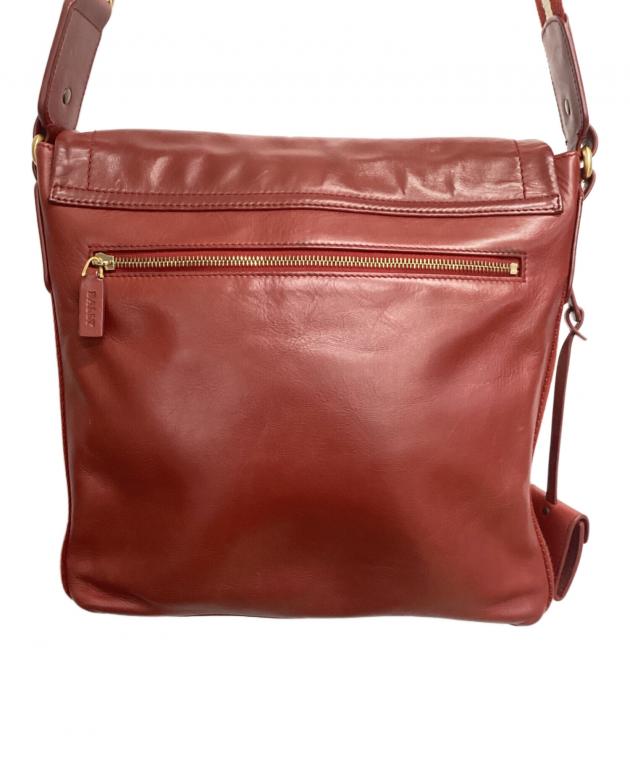 中古・古着通販】BALLY (バリー) ショルダーバッグ レッド｜ブランド