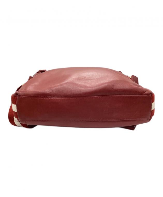 中古・古着通販】BALLY (バリー) ショルダーバッグ レッド｜ブランド