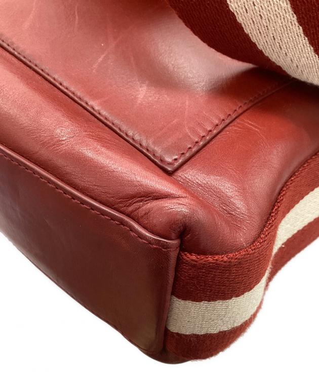 中古・古着通販】BALLY (バリー) ショルダーバッグ レッド｜ブランド