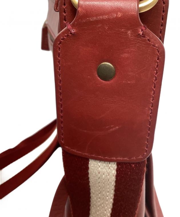 中古・古着通販】BALLY (バリー) ショルダーバッグ レッド｜ブランド