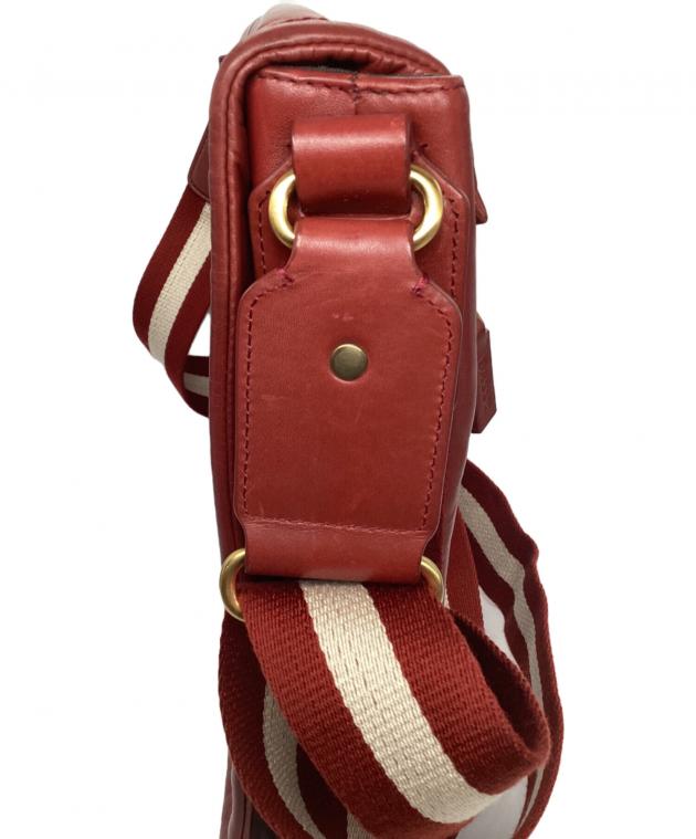 中古・古着通販】BALLY (バリー) ショルダーバッグ レッド｜ブランド