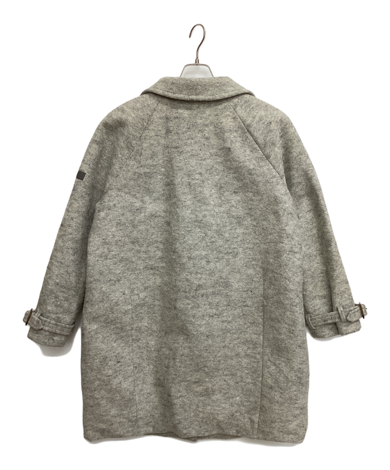 中古・古着通販】TATRAS (タトラス) ウールダウンコート グレー サイズ 