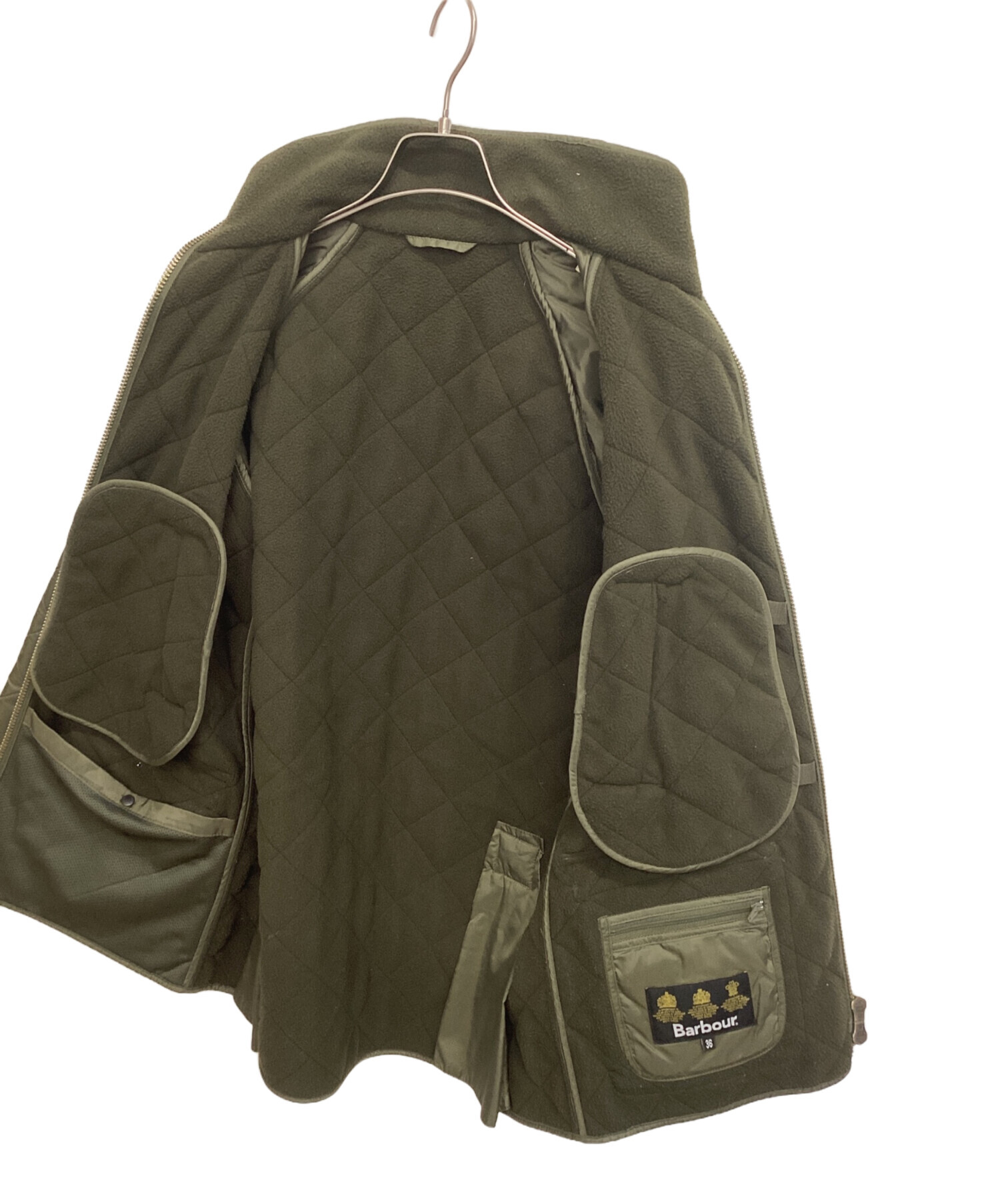 中古・古着通販】Barbour (バブアー) ポーラキルトジャケット オリーブ