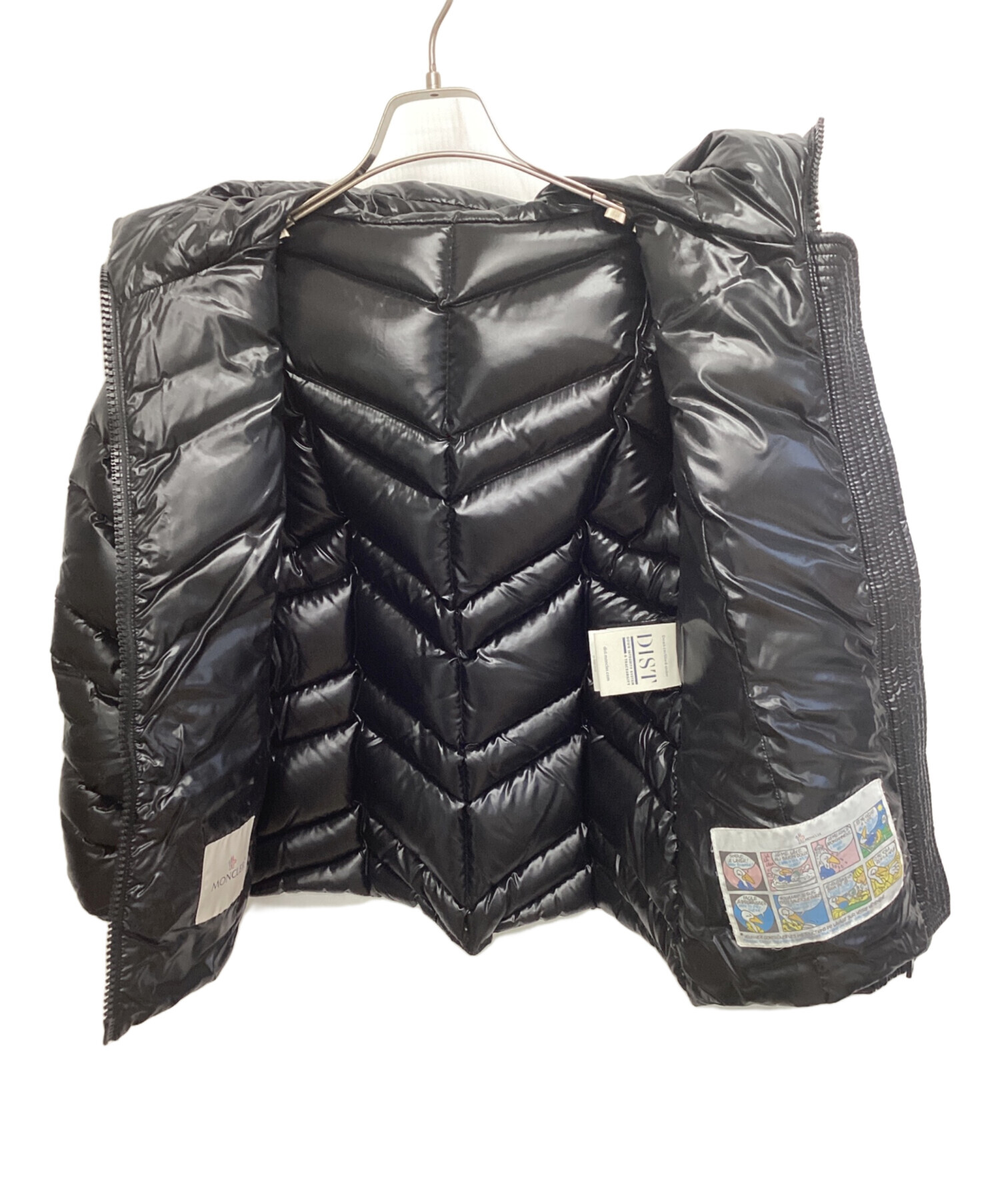 中古・古着通販】MONCLER (モンクレール) ダウンジャケット ブラック
