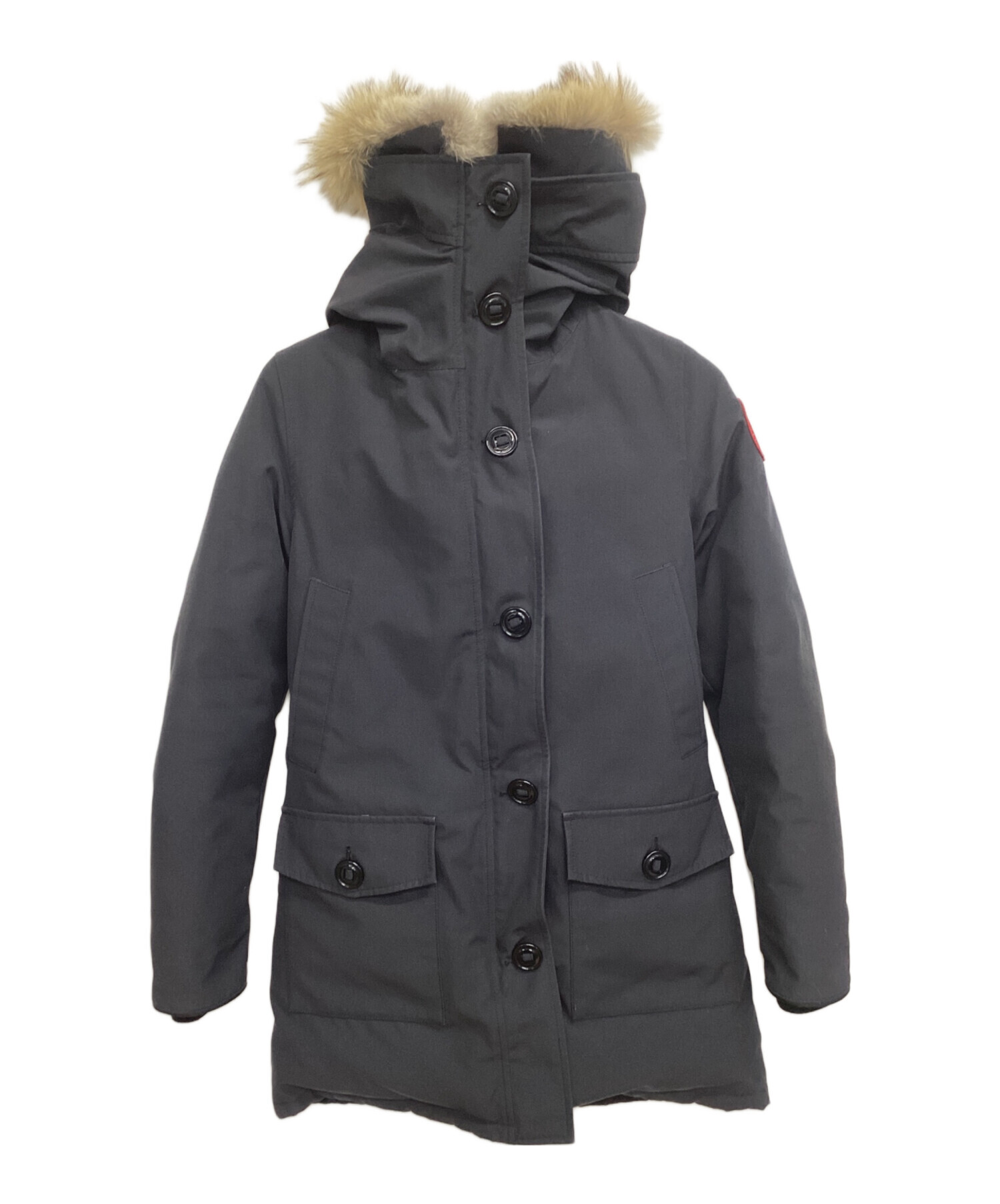 中古・古着通販】CANADA GOOSE (カナダグース) ダウンコート ネイビー 