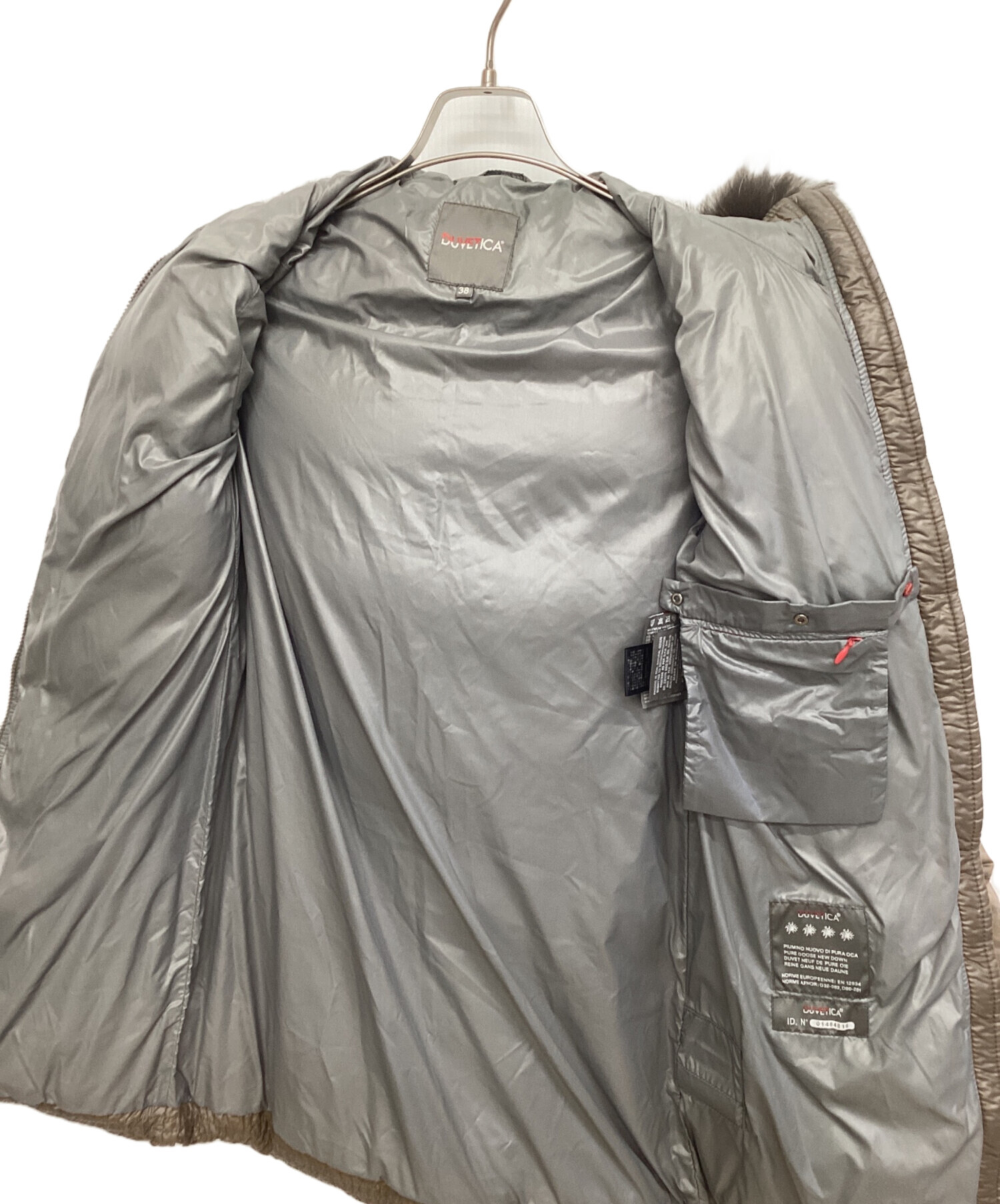 中古・古着通販】DUVETICA (デュベティカ) ダウンコート ブラウン