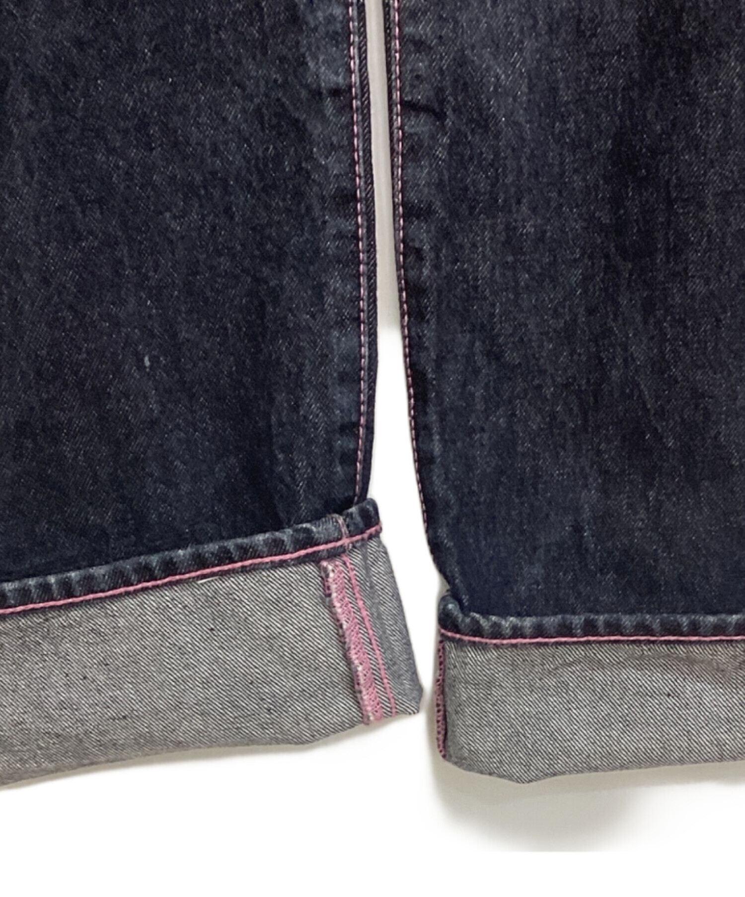 中古・古着通販】EVISU (エヴィス) デニムパンツ ネイビー サイズ:表記