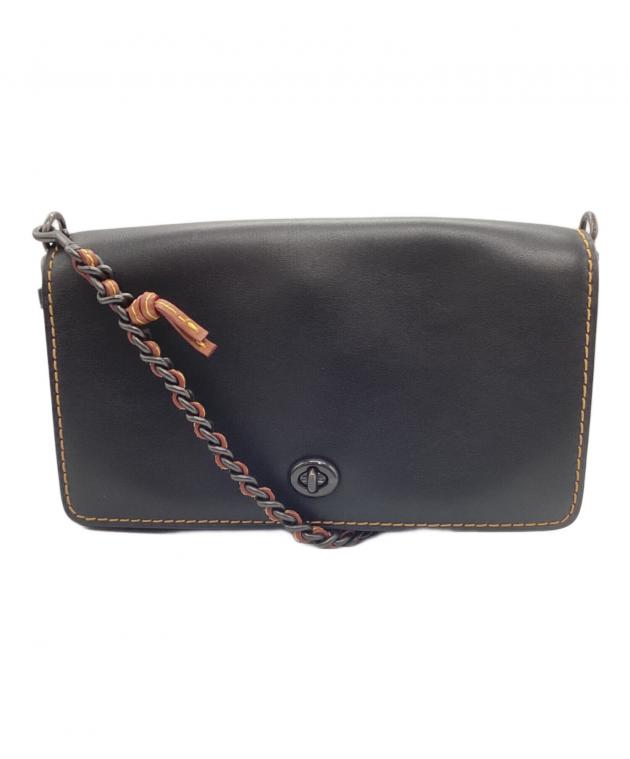 中古・古着通販】COACH (コーチ) クロスボディーバッグ ブラック