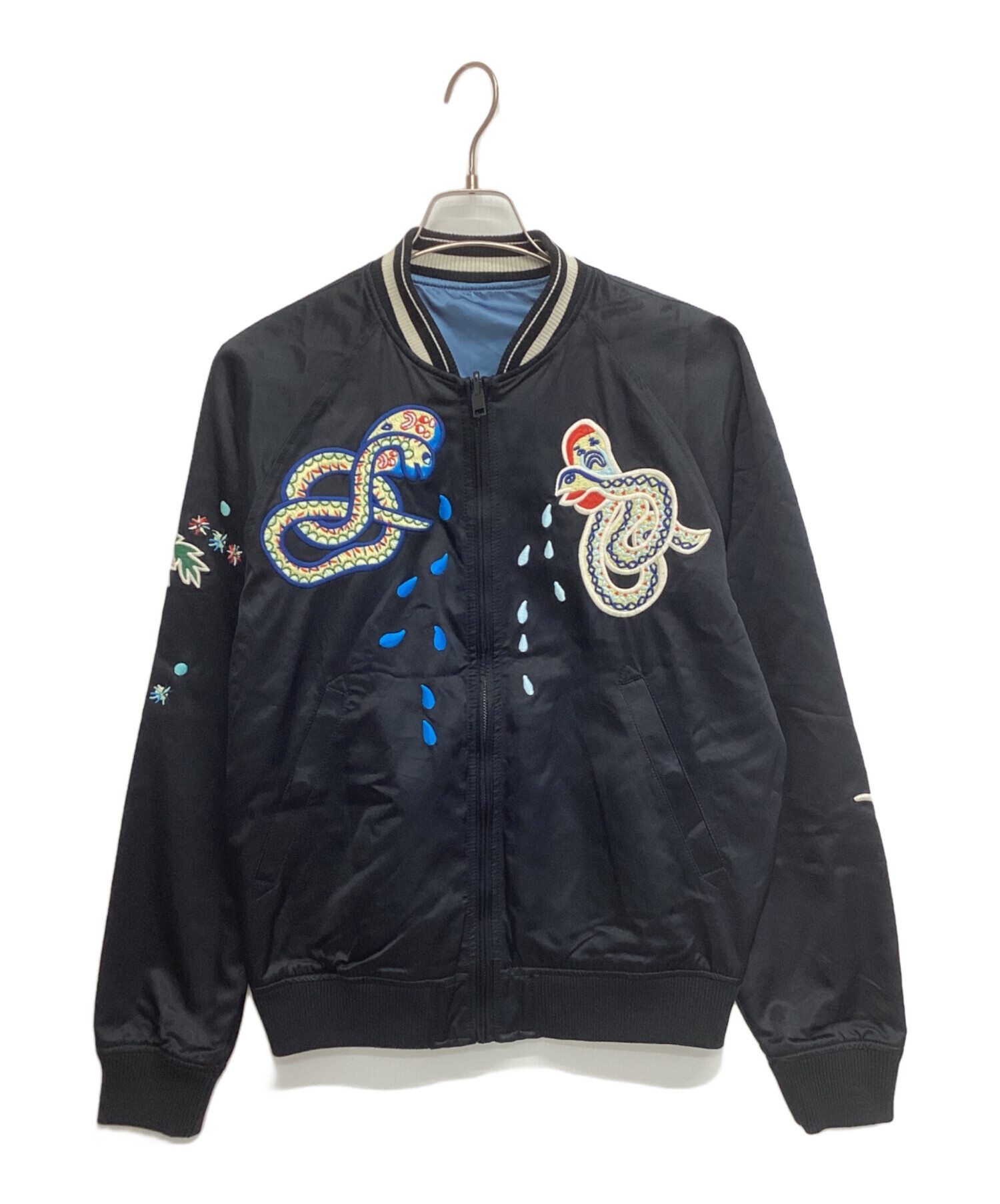 中古・古着通販】DIESEL (ディーゼル) リバーシブルブルゾン ブラック 