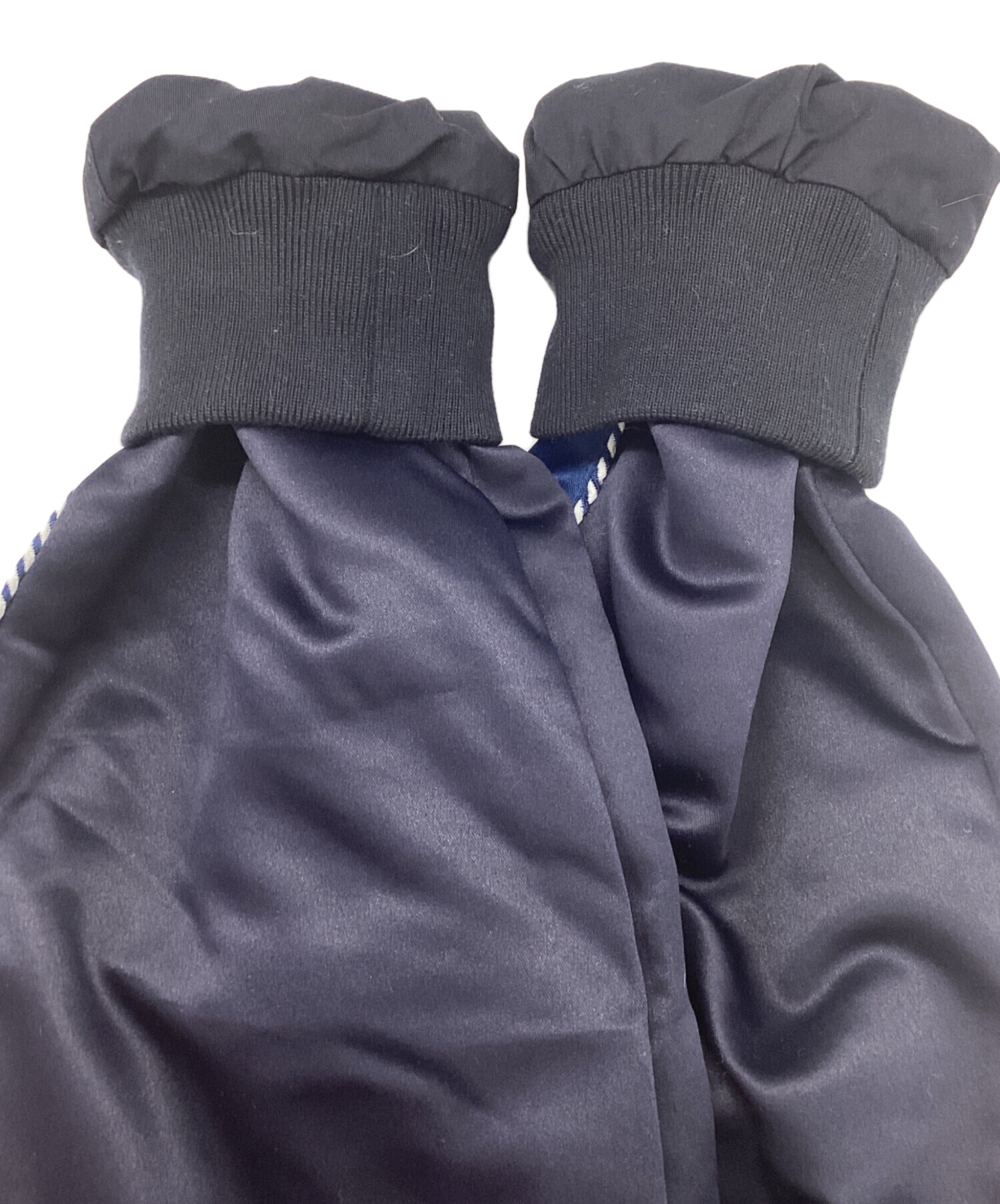 中古・古着通販】LACOSTE (ラコステ) リバーシブルブルゾン ブルー