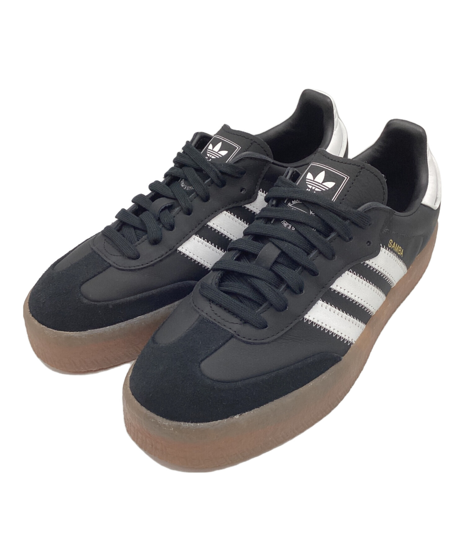 ビンテージ　50’s 60’s スニーカー ブラック 黒　USA製 中古・古着通販】adidas (アディダス) スニーカー ブラック サイズ:27