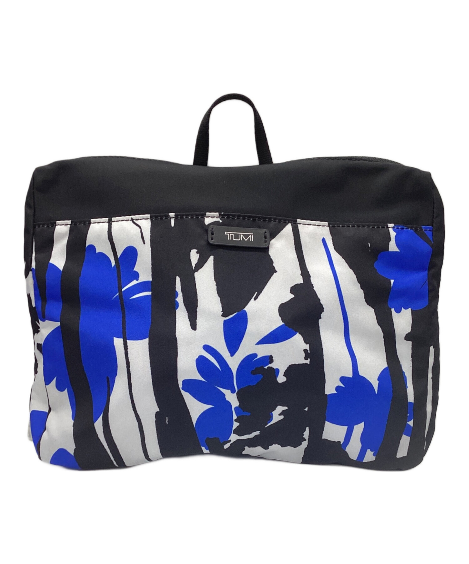 中古・古着通販】TUMI (トゥミ) 折りたたみバッグ ブルー 未使用品