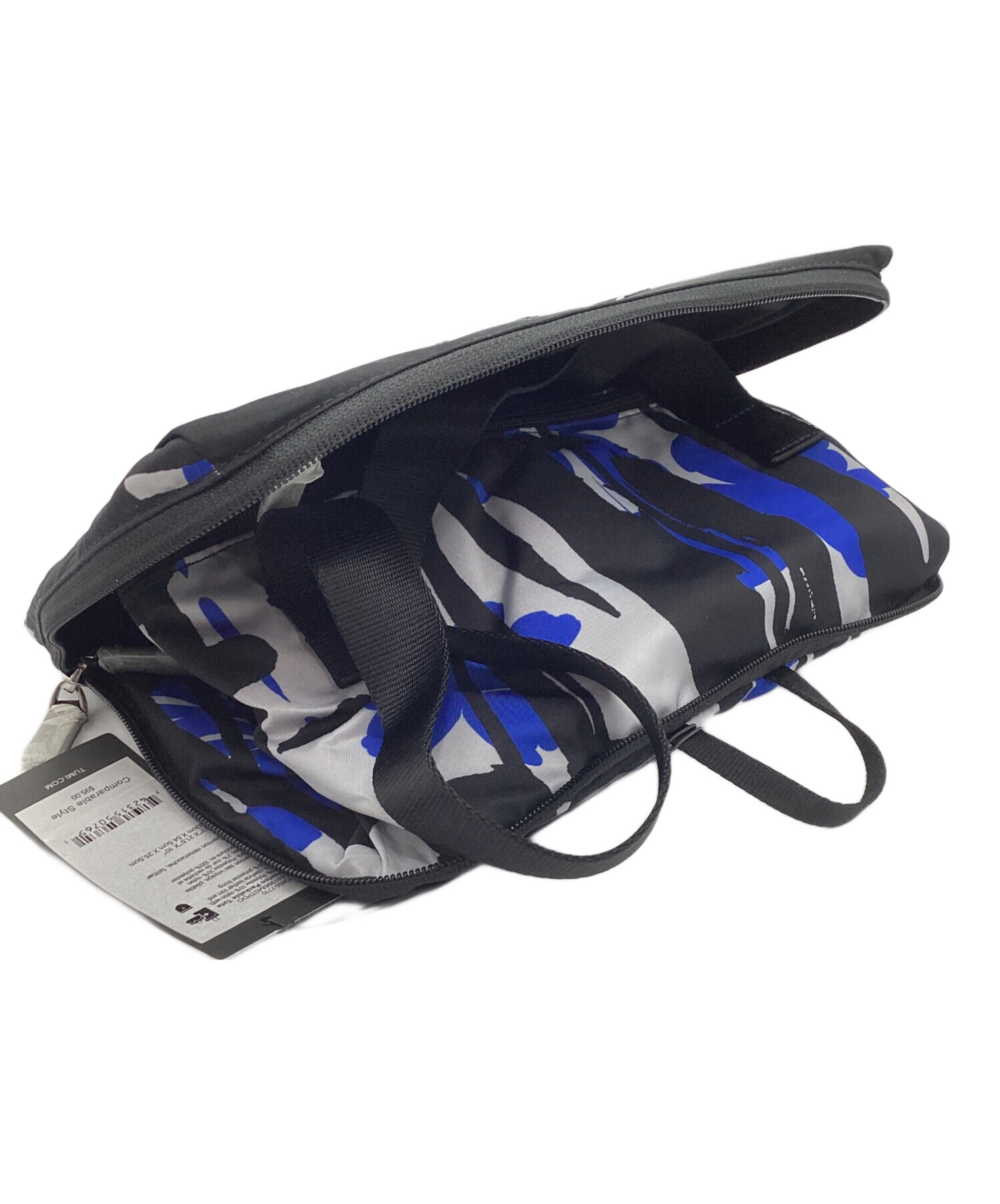 中古・古着通販】TUMI (トゥミ) 折りたたみバッグ ブルー 未使用品