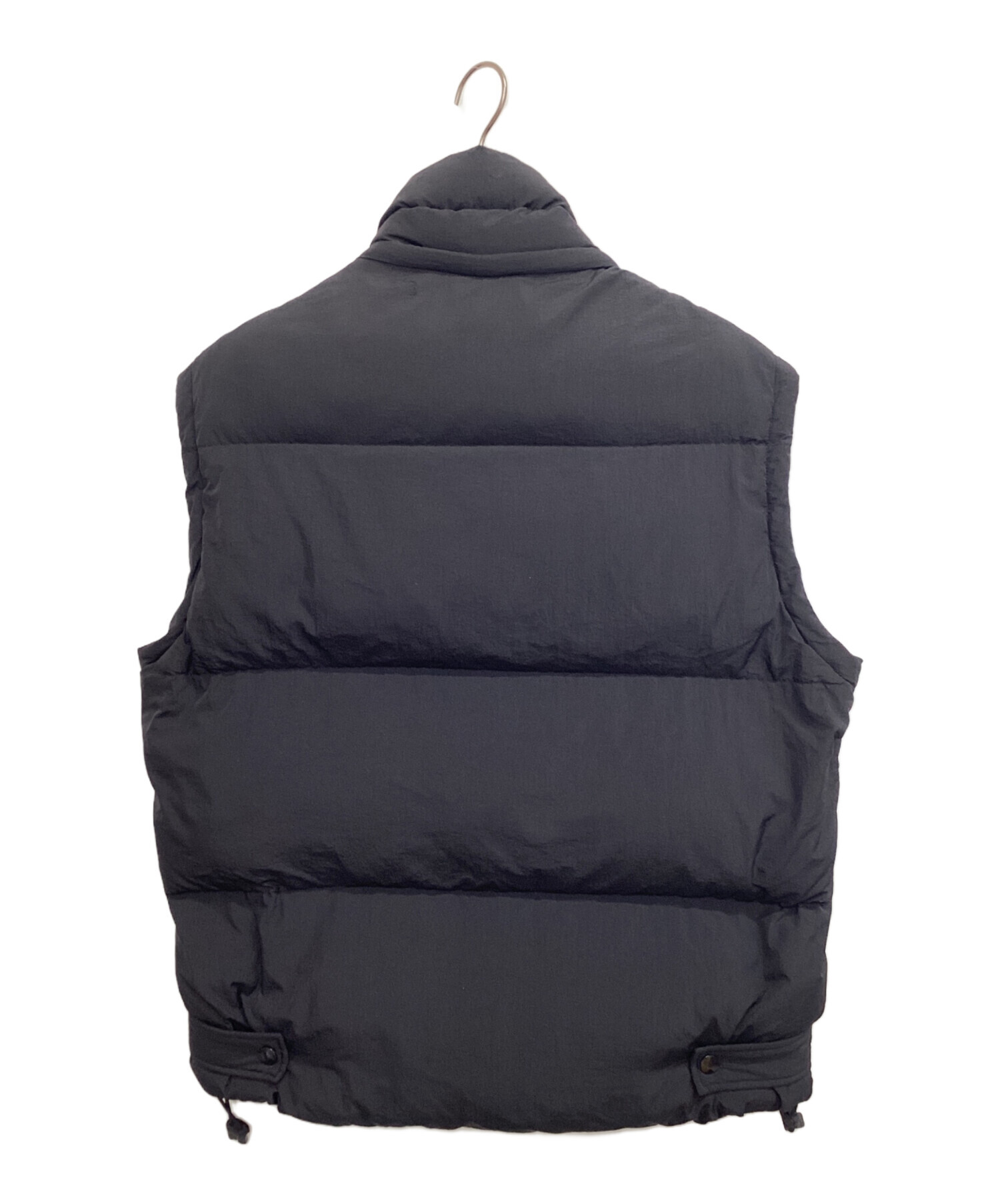 DIESEL ブラック ベスト Mサイズ DIESEL ロゴワッペン付 ボアベスト 