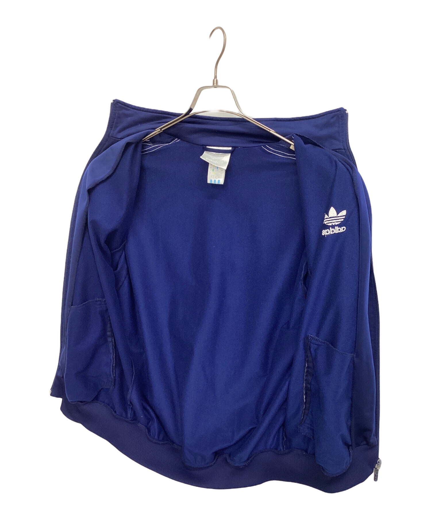 中古・古着通販】adidas (アディダス) トラックジャケット ネイビー