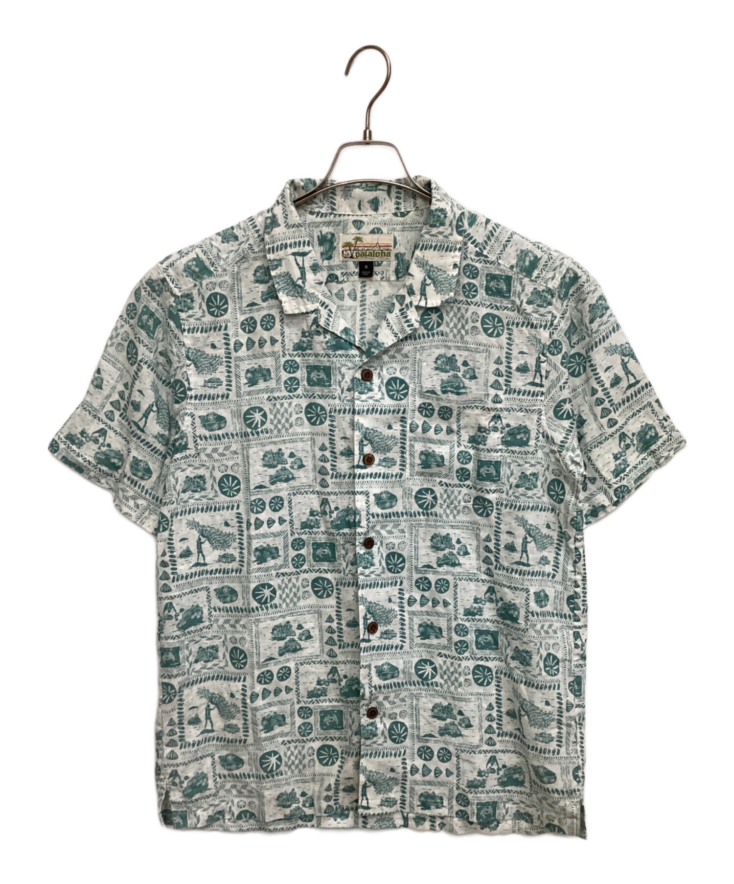 中古・古着通販】Patagonia (パタゴニア) アロハシャツ グリーン
