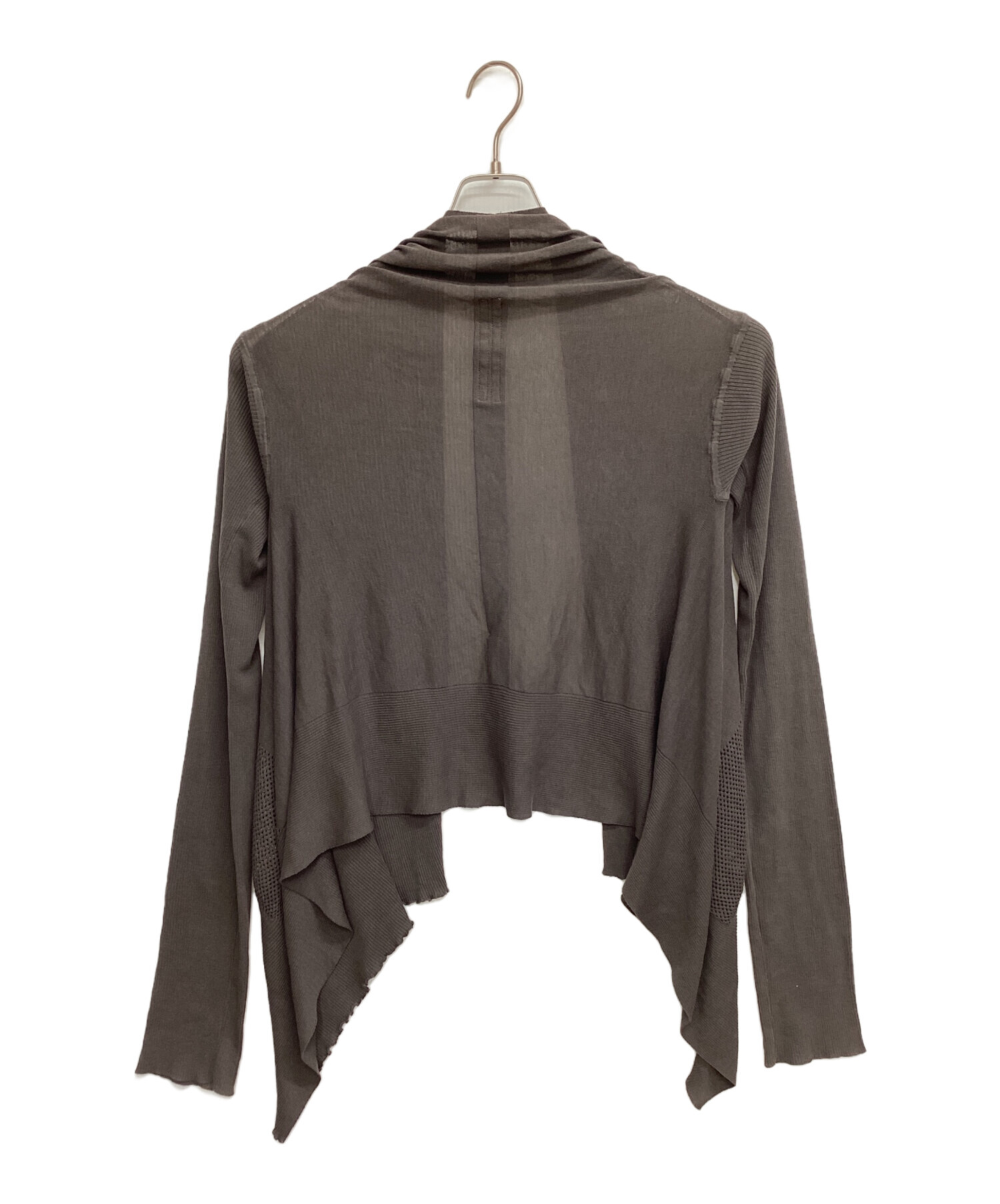 中古・古着通販】RICK OWENS (リックオウエンス) 薄手カーディガン 