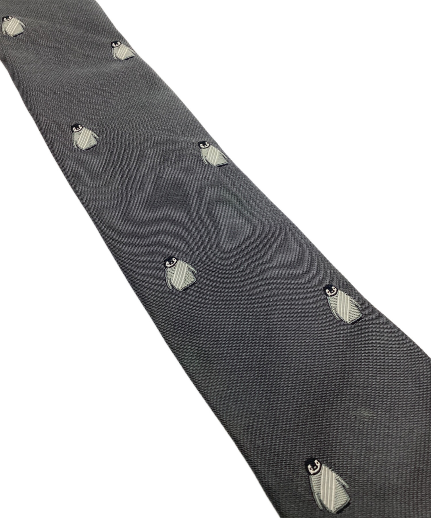 中古・古着通販】Thom Browne (トムブラウン) ネクタイ グレー サイズ