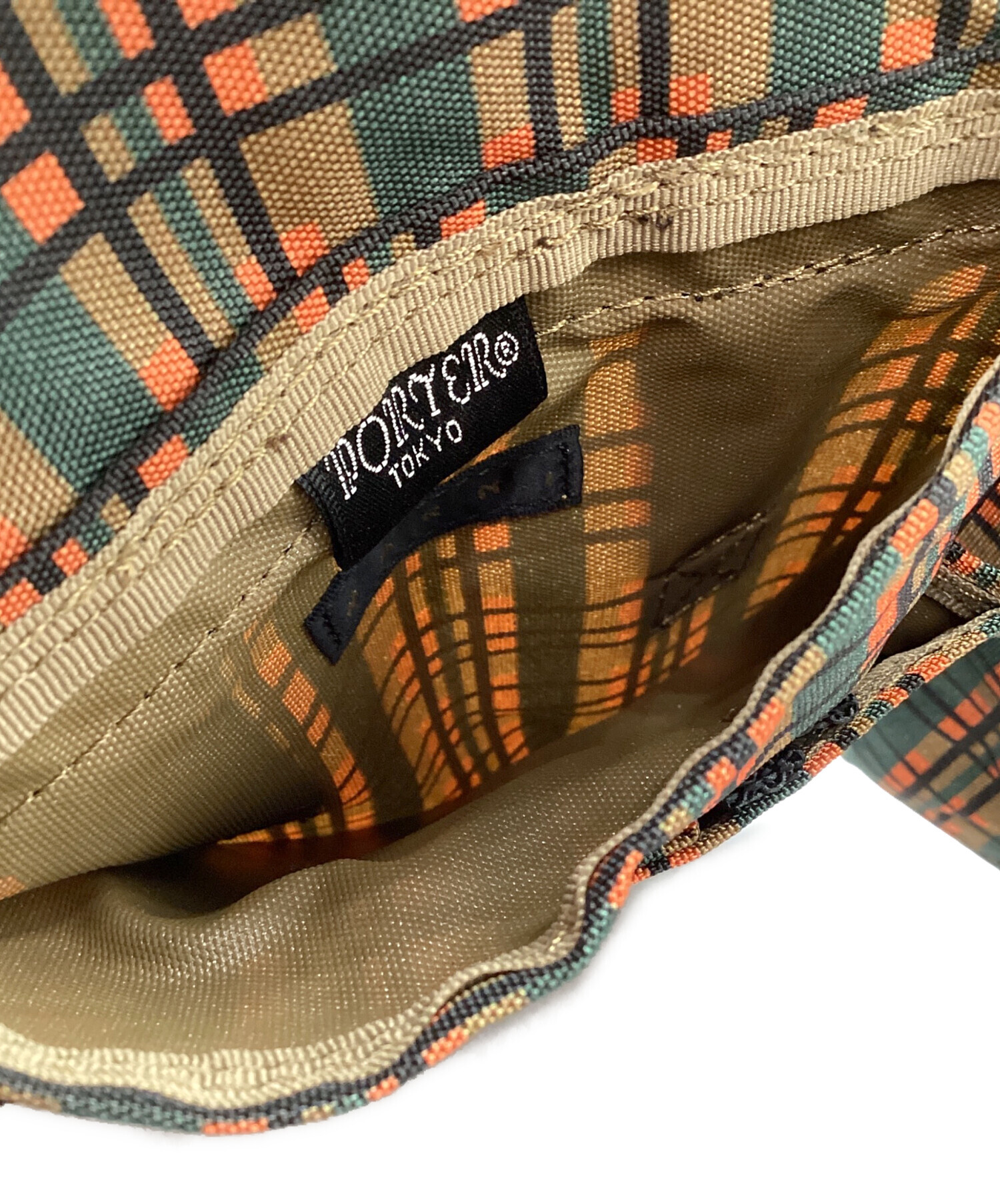 中古・古着通販】PORTER (ポーター) MARNI (マルニ) ポーチ グリーン