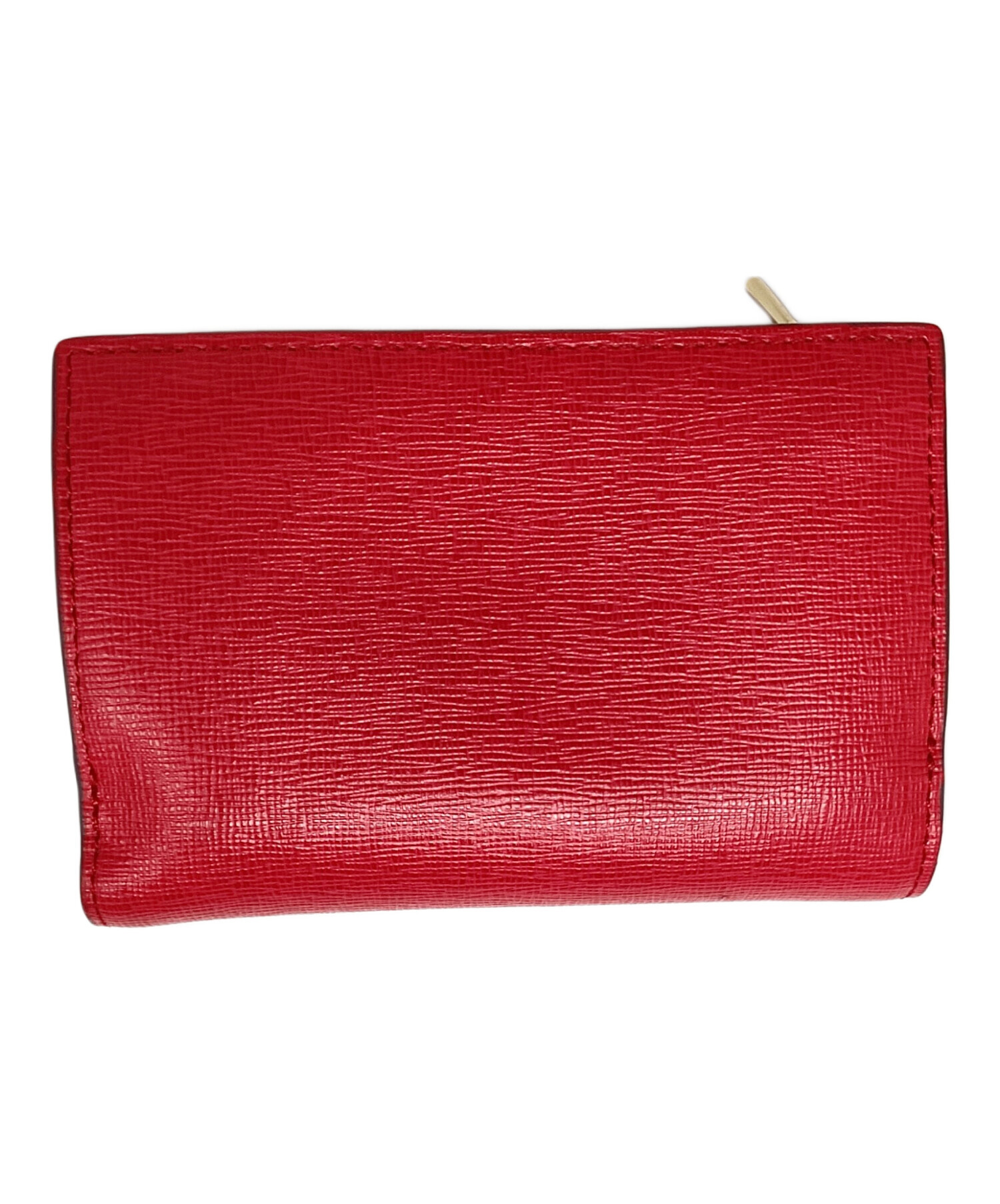 中古・古着通販】FURLA (フルラ) 3つ折り財布 レッド｜ブランド・古着