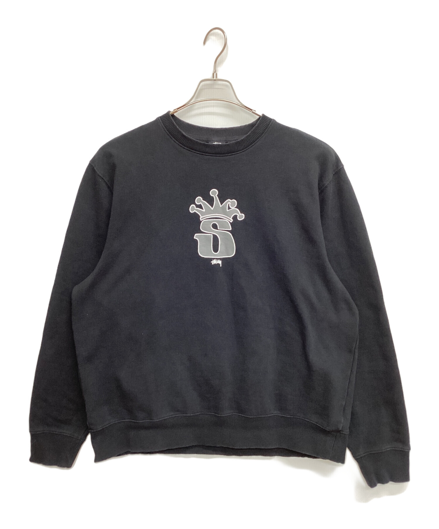 中古・古着通販】stussy (ステューシー) スウェット ブラック サイズ