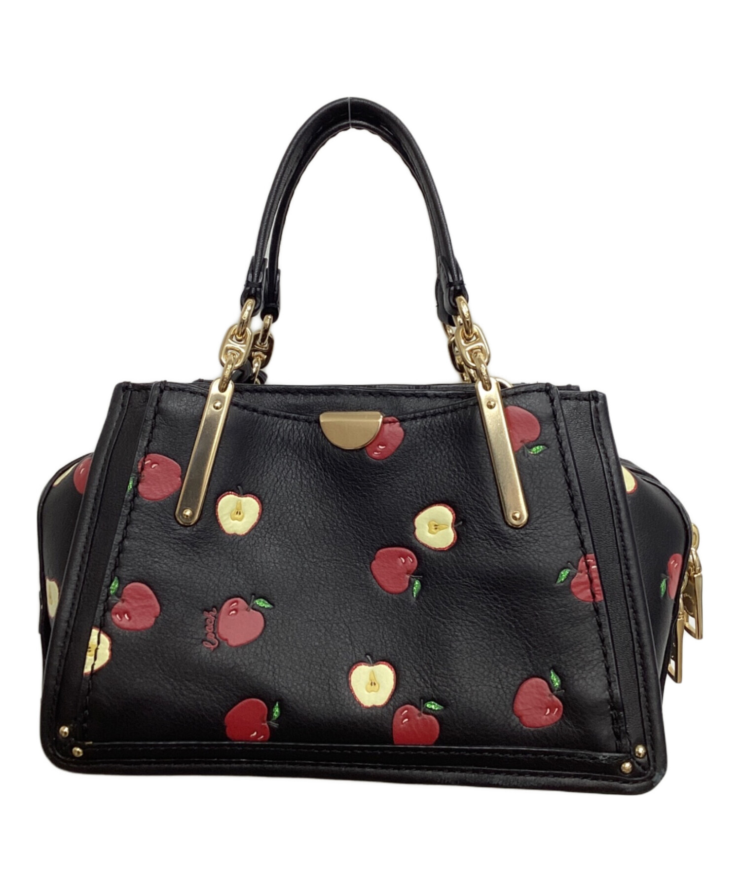 中古・古着通販】COACH (コーチ) 2WAYショルダーバッグ ブラック