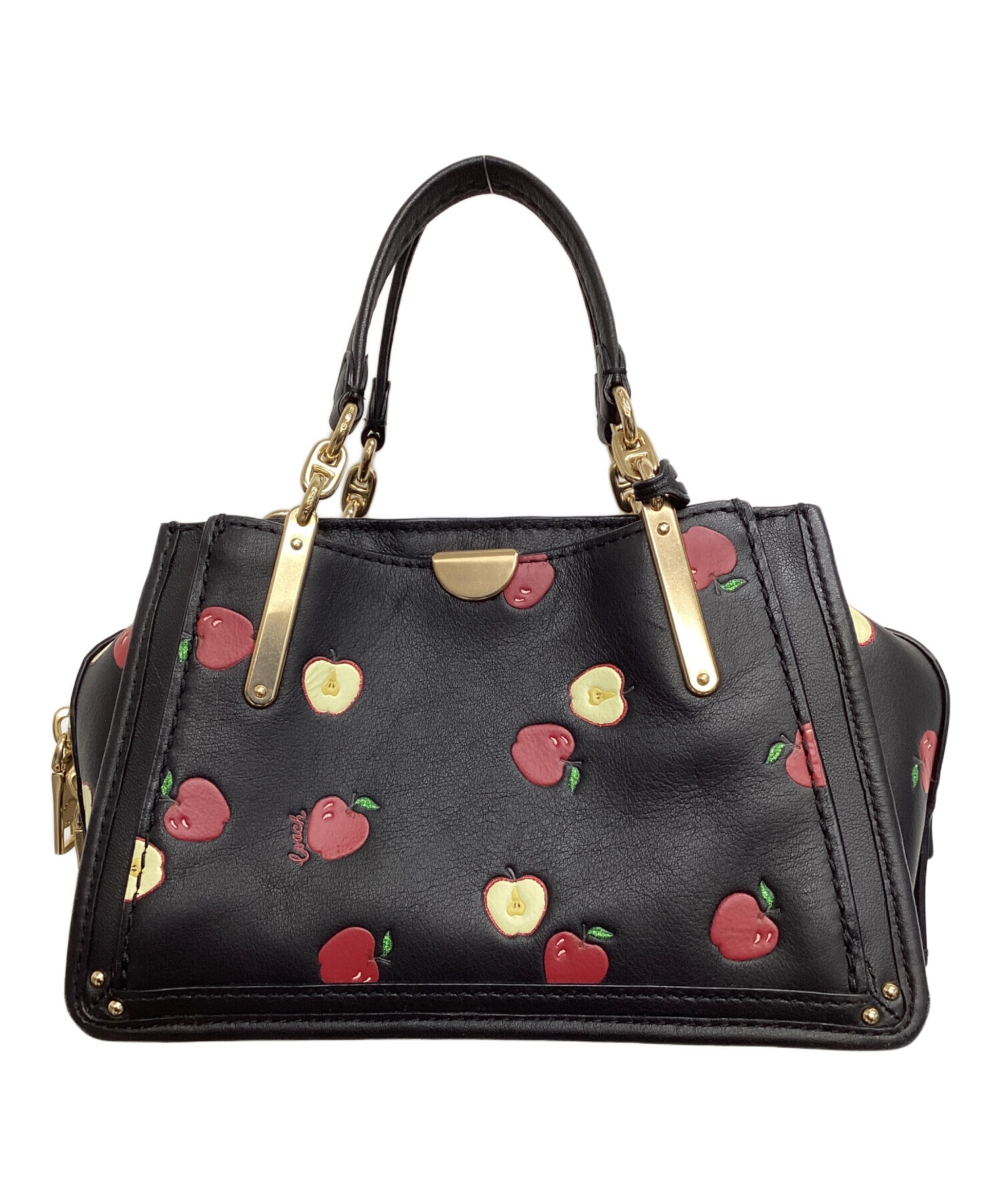 中古・古着通販】COACH (コーチ) 2WAYショルダーバッグ ブラック