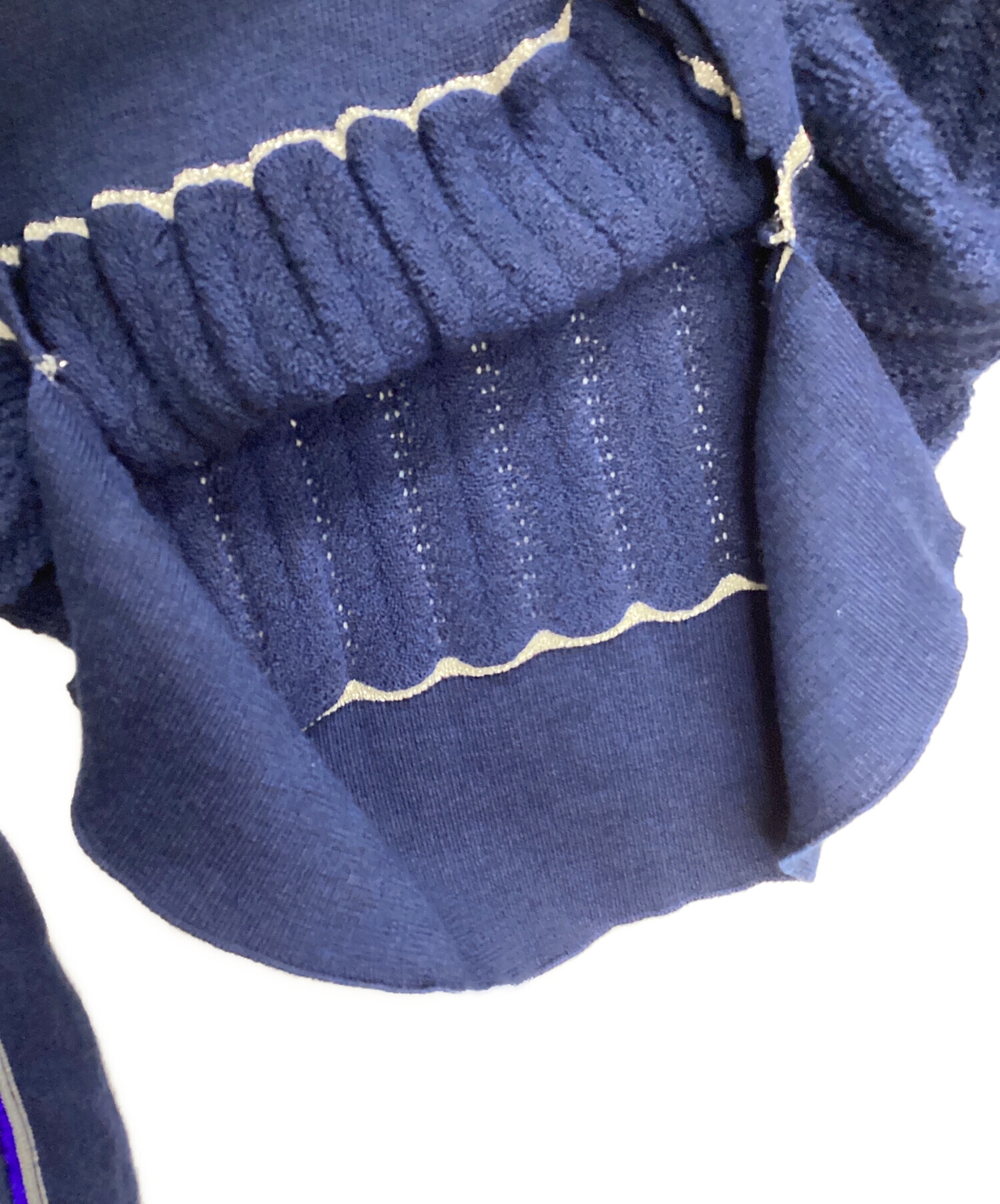 中古・古着通販】mame kurogouchi (マメクロゴウチ) 薄手ニット