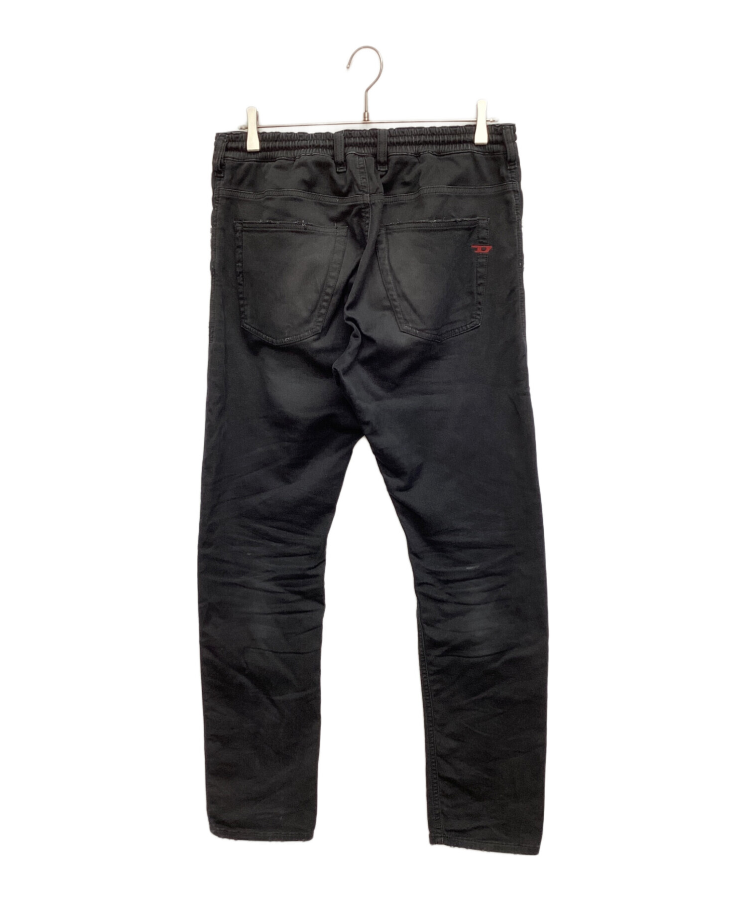 DIESEL Industry ブラック光沢加工デニム 新品未使用 SALE‼️ 中古・古着通販】DIESEL (ディーゼル) ダメージ加工デニムパンツ