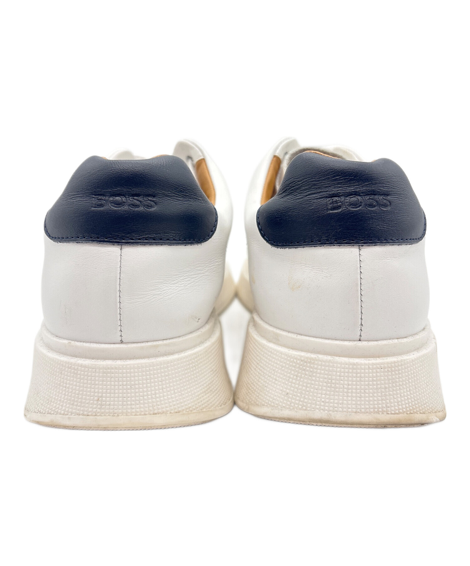 中古・古着通販】HUGO BOSS (ヒューゴ ボス) レザースニーカー