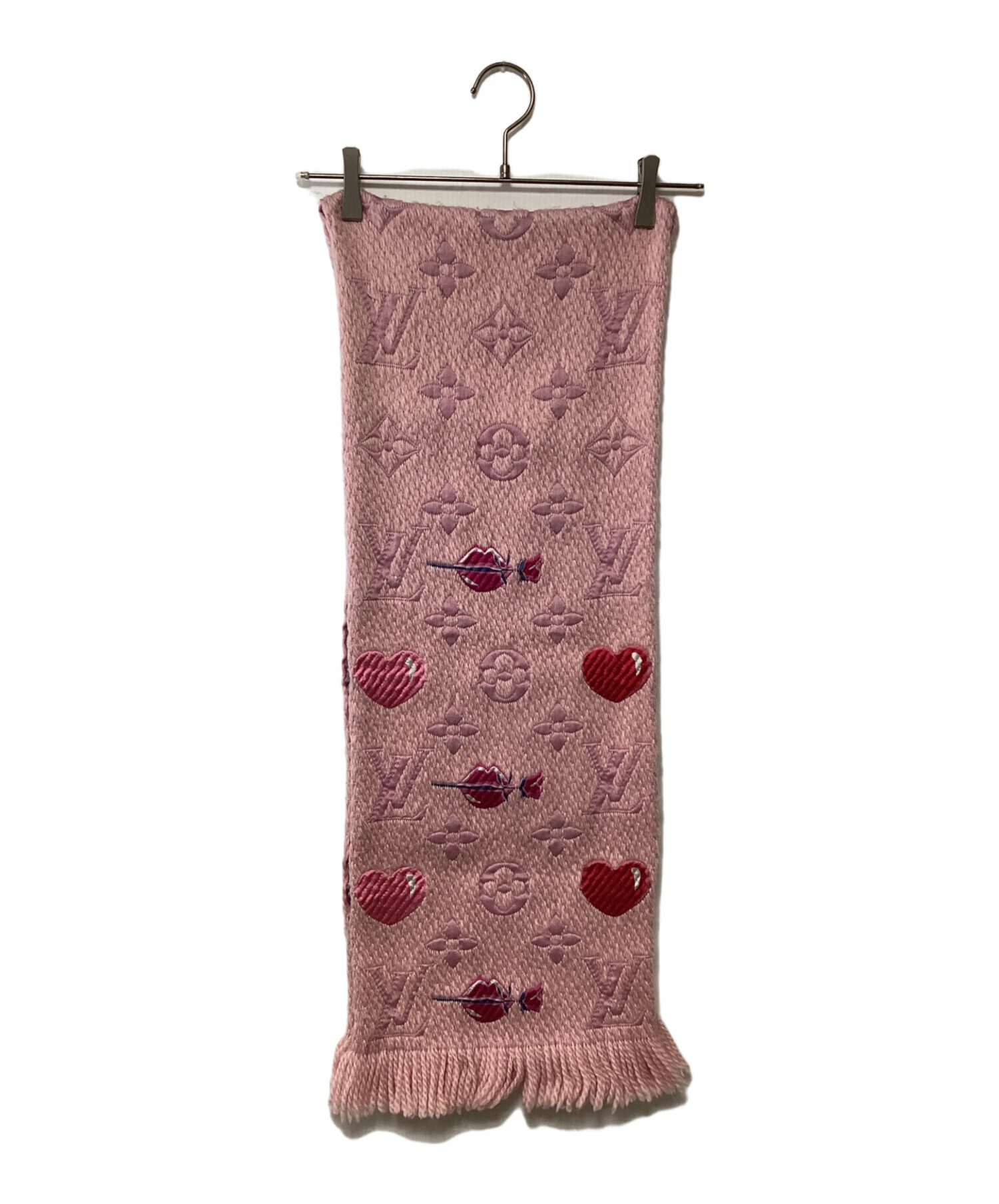 中古・古着通販】LOUIS VUITTON (ルイ ヴィトン) マフラー ピンク