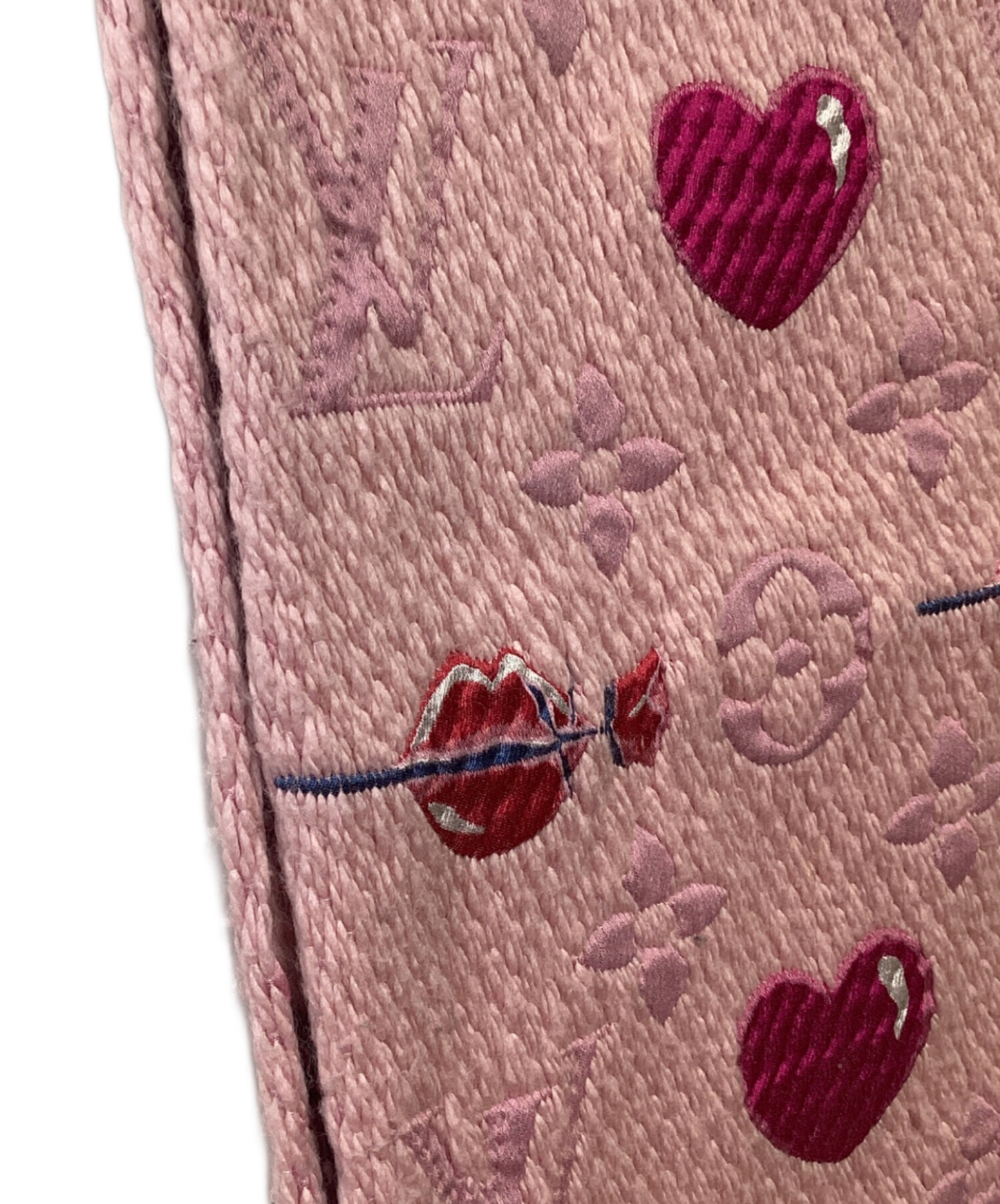 LV ピンク マフラー 中古・古着通販】LOUIS VUITTON (ルイ ヴィトン) マフラー ピンク