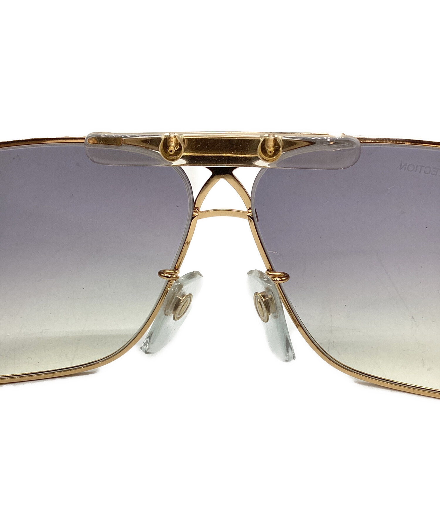 中古・古着通販】CAZAL (カザール) サングラス ゴールド｜ブランド