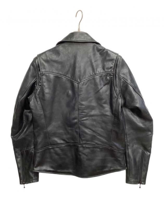 Levi's 黒 レザージャケット レッドタブ 中古・古着通販】LEVI'S REDTAB (リーバイスレッドタブ) レザー