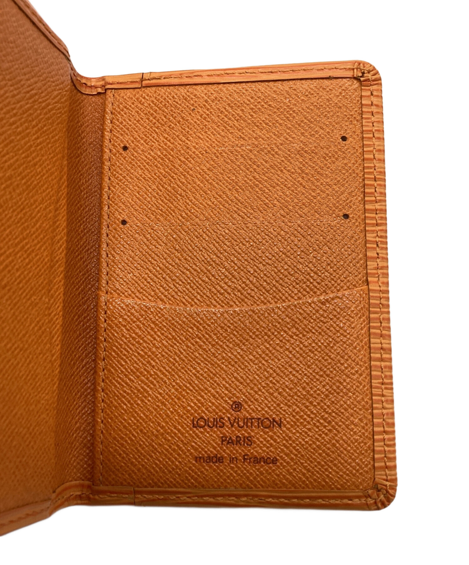 中古・古着通販】LOUIS VUITTON (ルイ ヴィトン) パスケース オレンジ