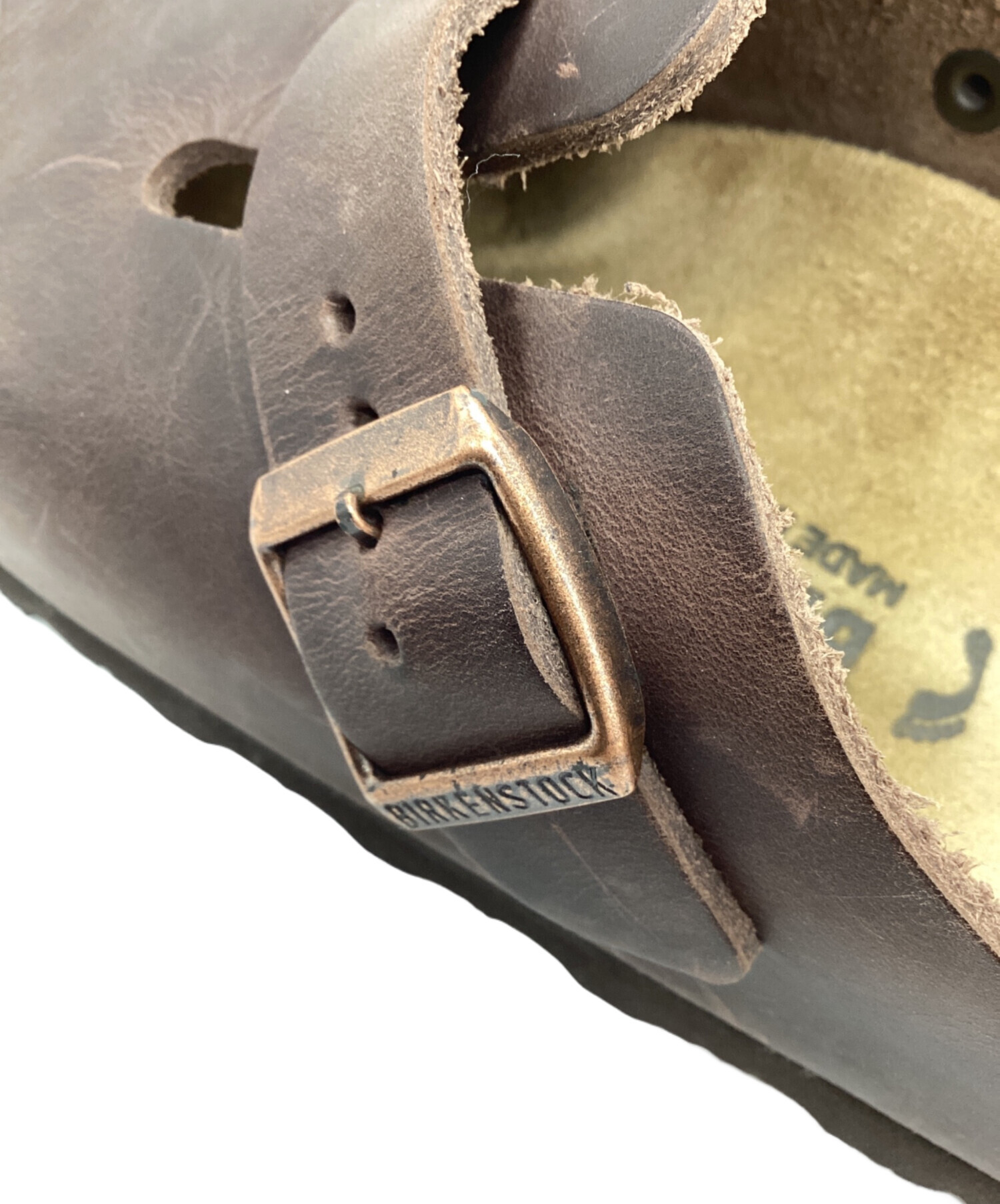 中古・古着通販】BIRKENSTOCK (ビルケンシュトック) サンダル ブラウン