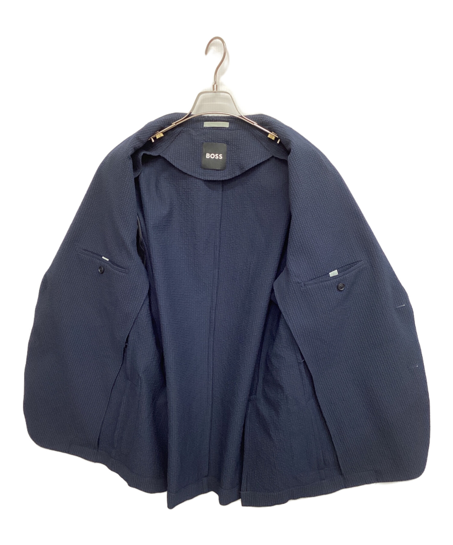 中古・古着通販】HUGO BOSS (ヒューゴ ボス) セットアップ ネイビー 